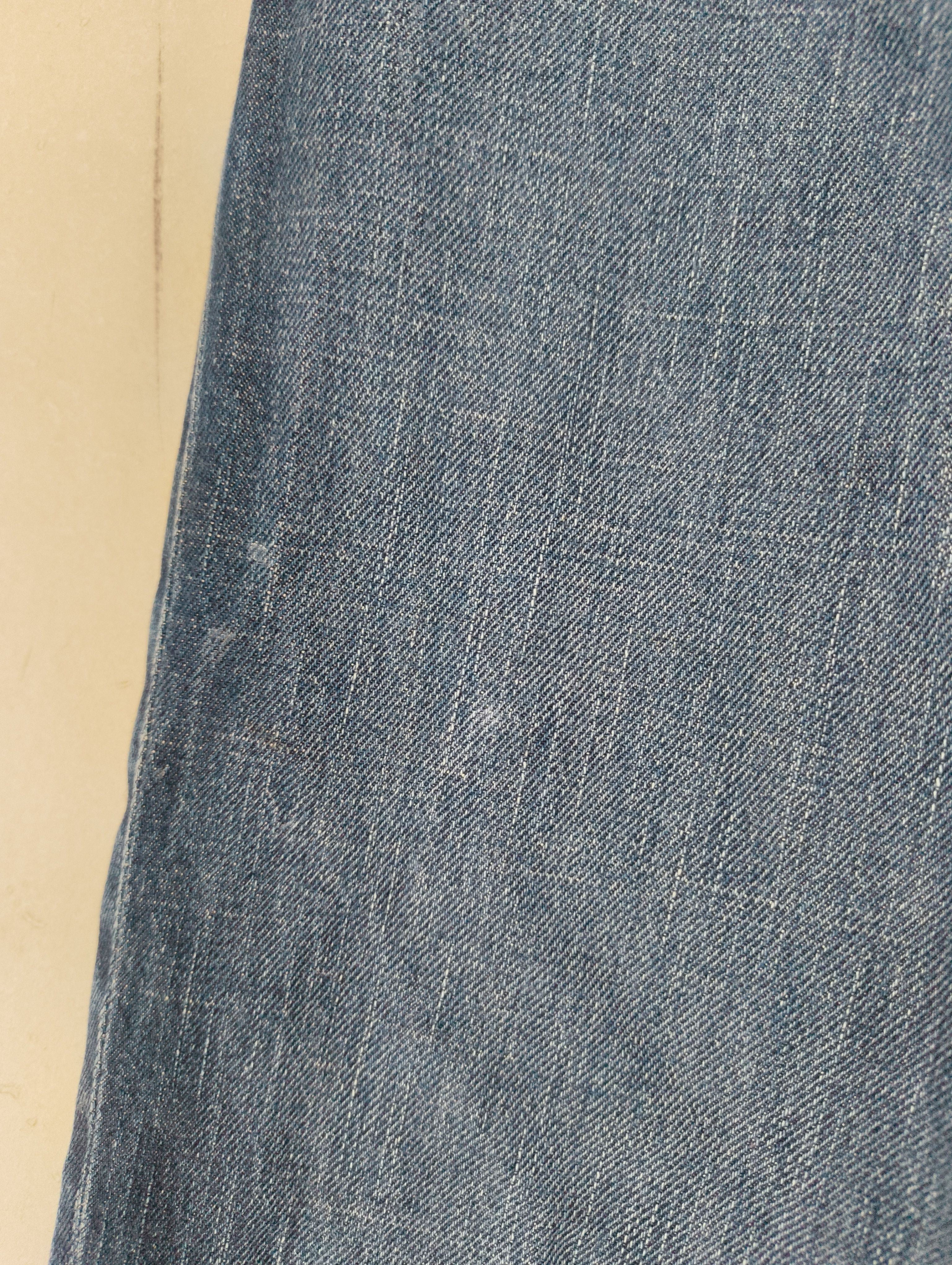 Diesel Women's Jeans W 28 in Blue Cotton with Elastane Wide-Leg - Image 5