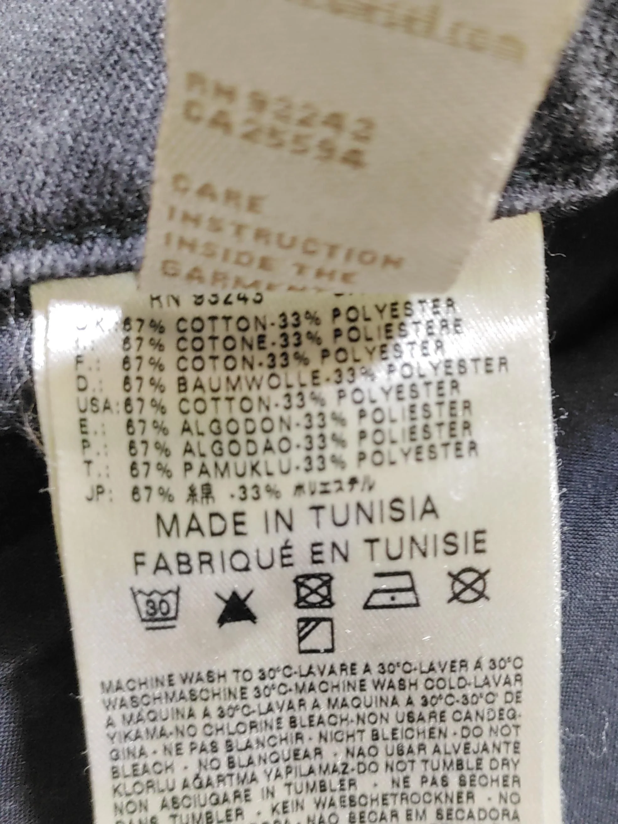 Diesel Women's Jeans W 28 in; L 30 in Grey Cotton with Polyester Straight - Image 6