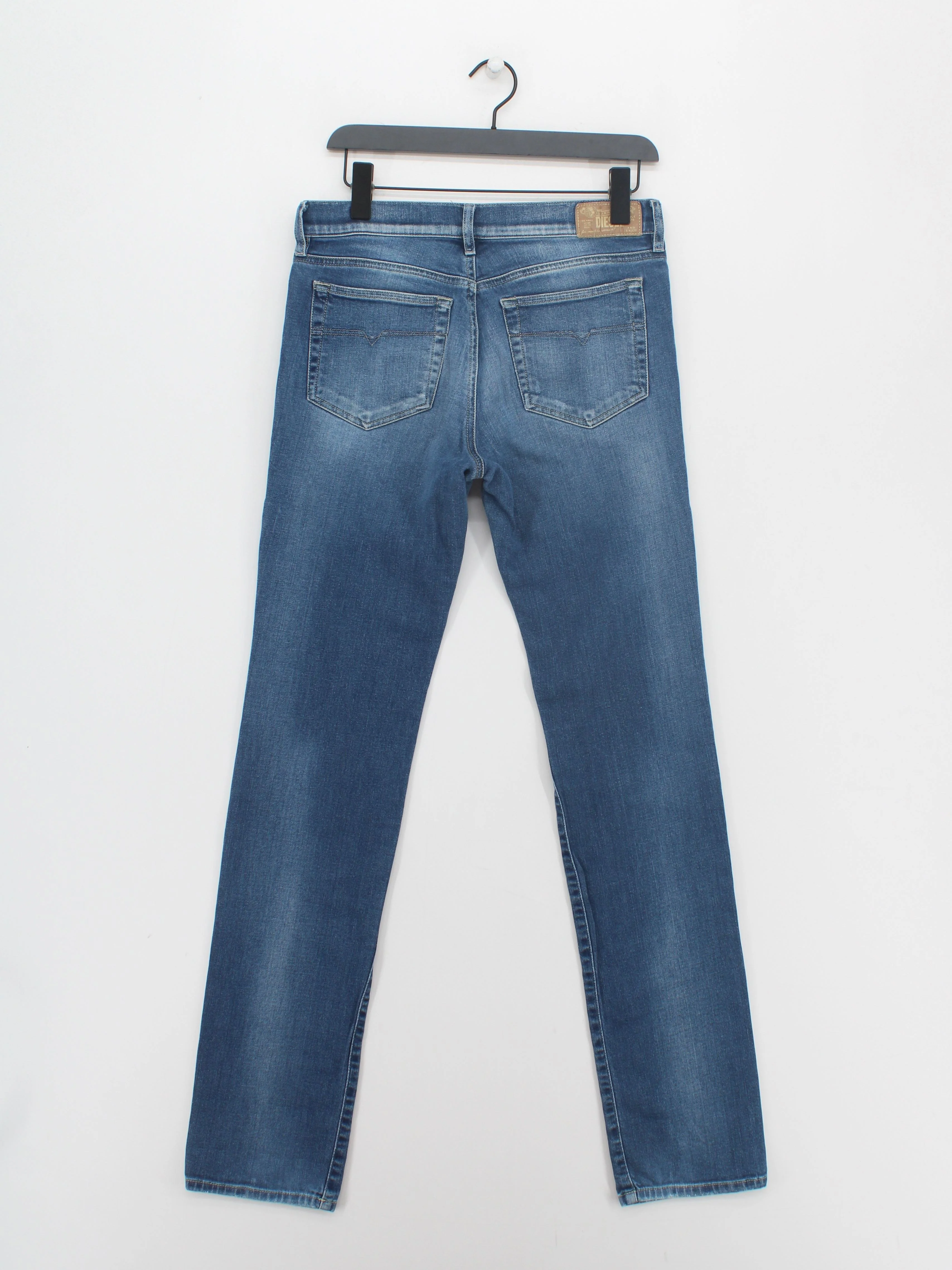 Diesel Women's Jeans W 29 in Blue Cotton with Elastane Straight - Image 2