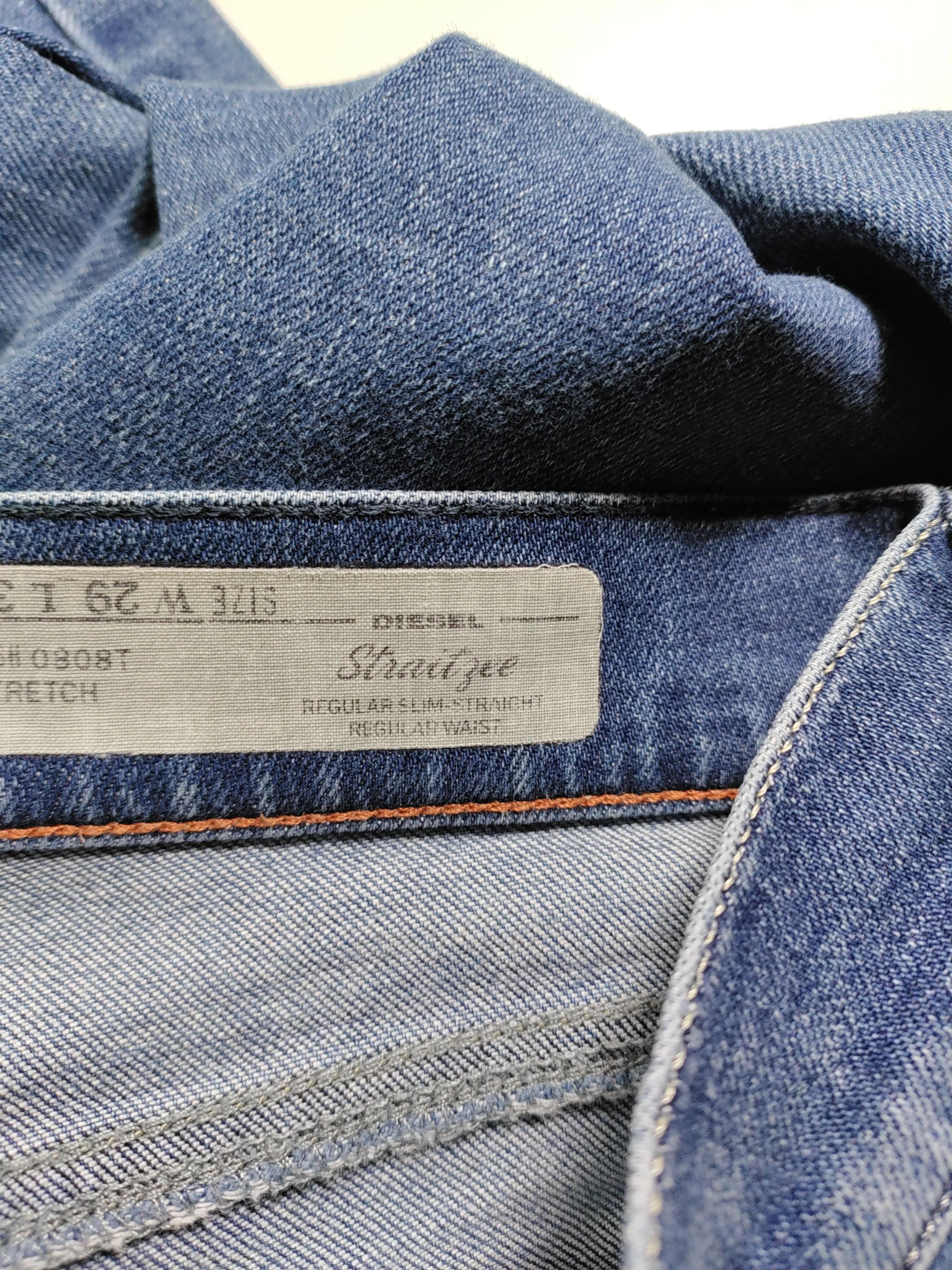 Diesel Women's Jeans W 29 in Blue Cotton with Elastane Straight - Image 6