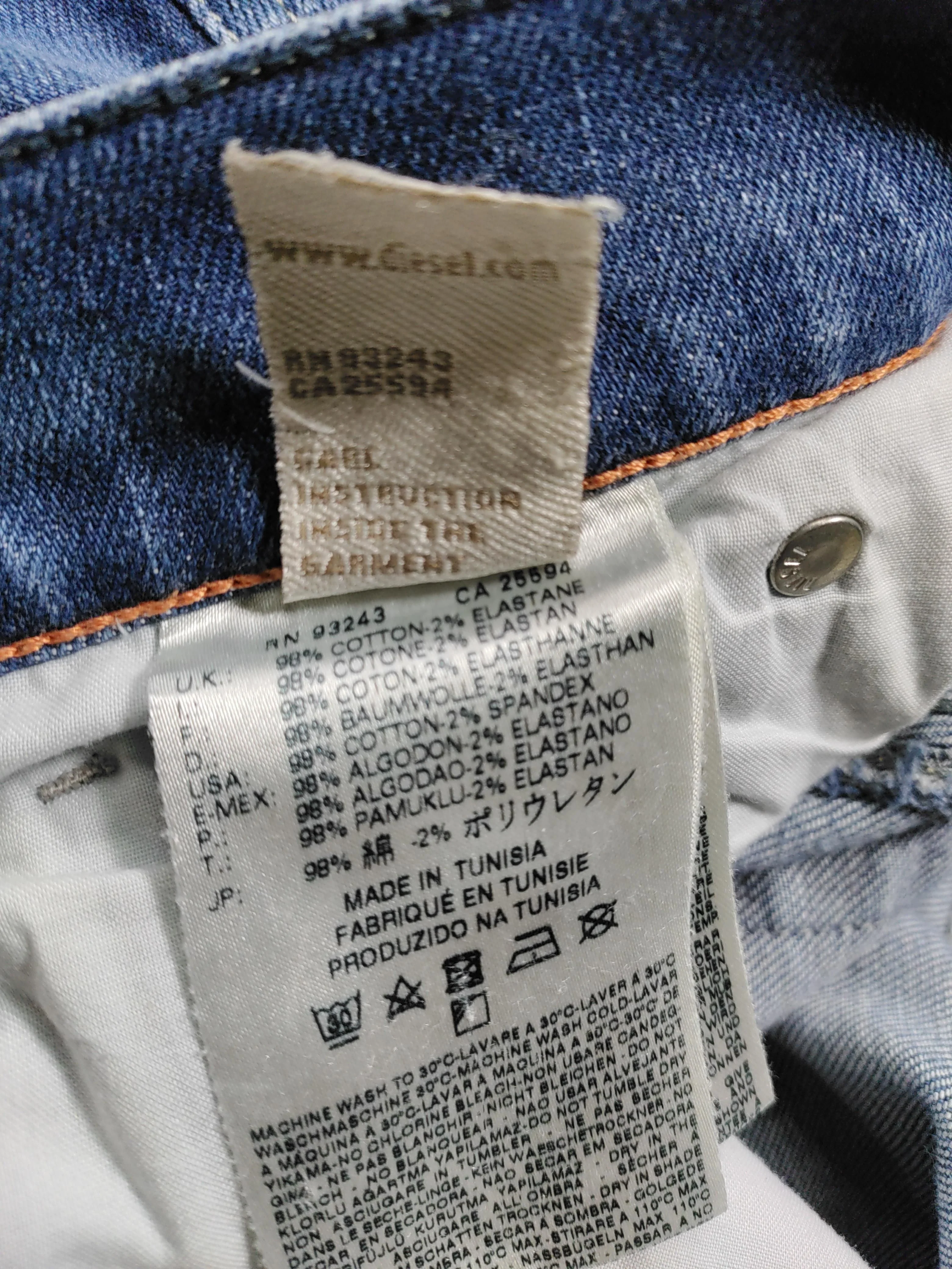 Diesel Women's Jeans W 29 in Blue Cotton with Elastane Straight - Image 7