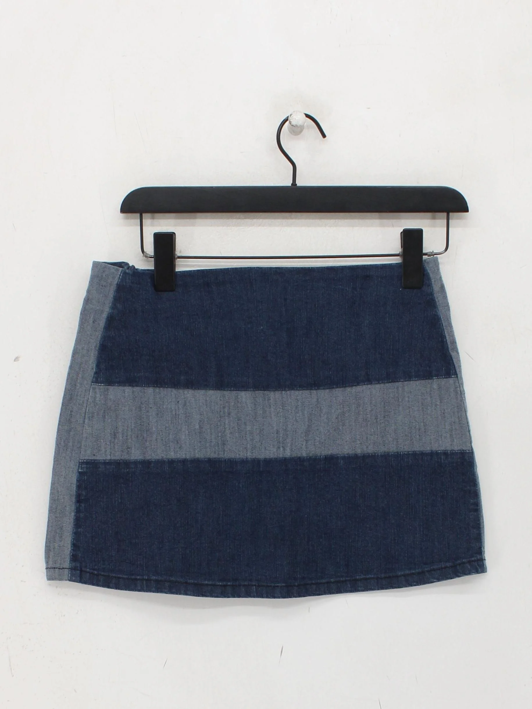 Diesel Women's Mini Skirt M Blue Cotton with Polyamide Short Mini - Image 2