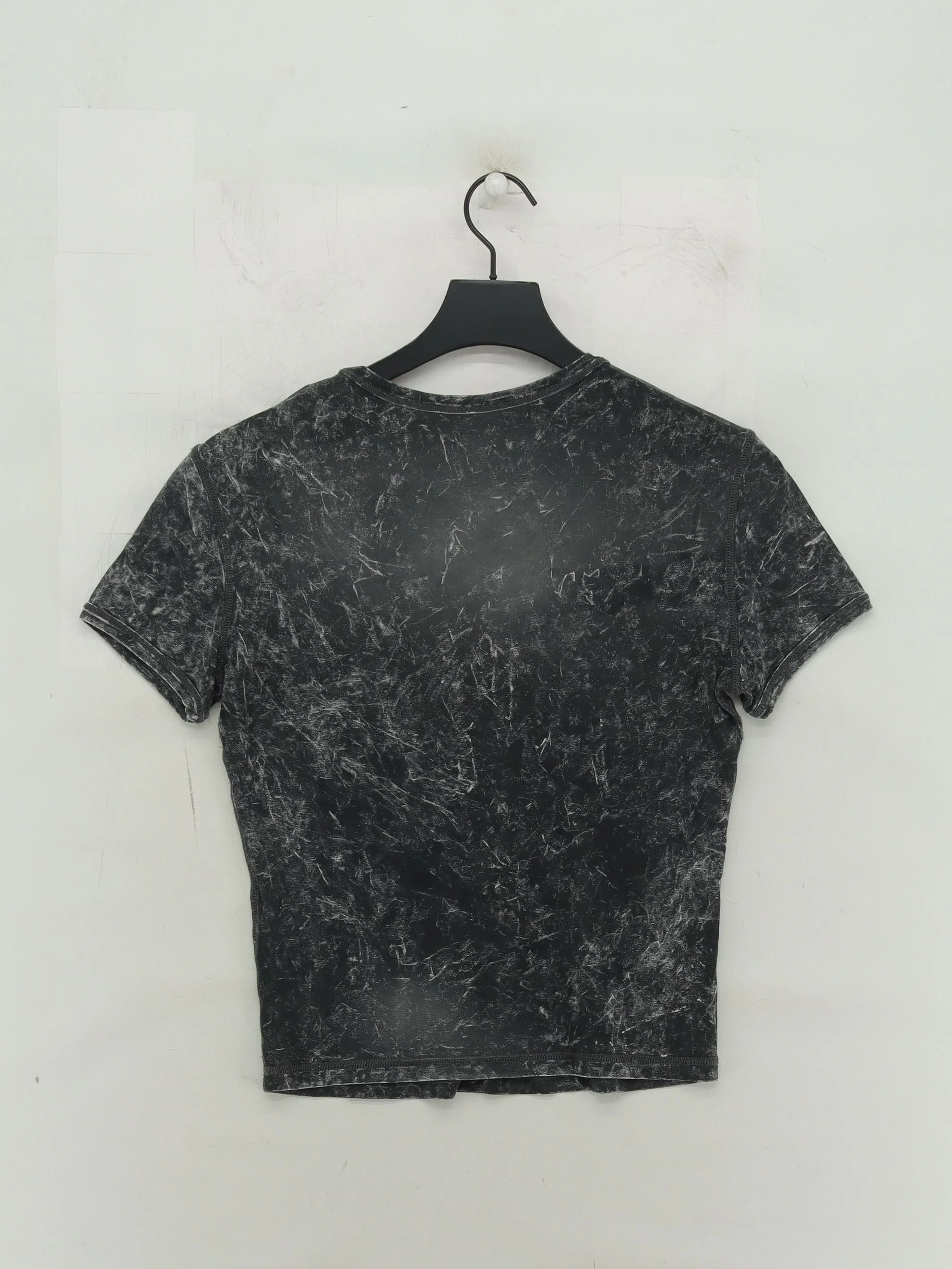 Diesel Women's T-Shirt L Grey Graphic 100% Cotton Short Sleeve Round Neck Basic - Image 2