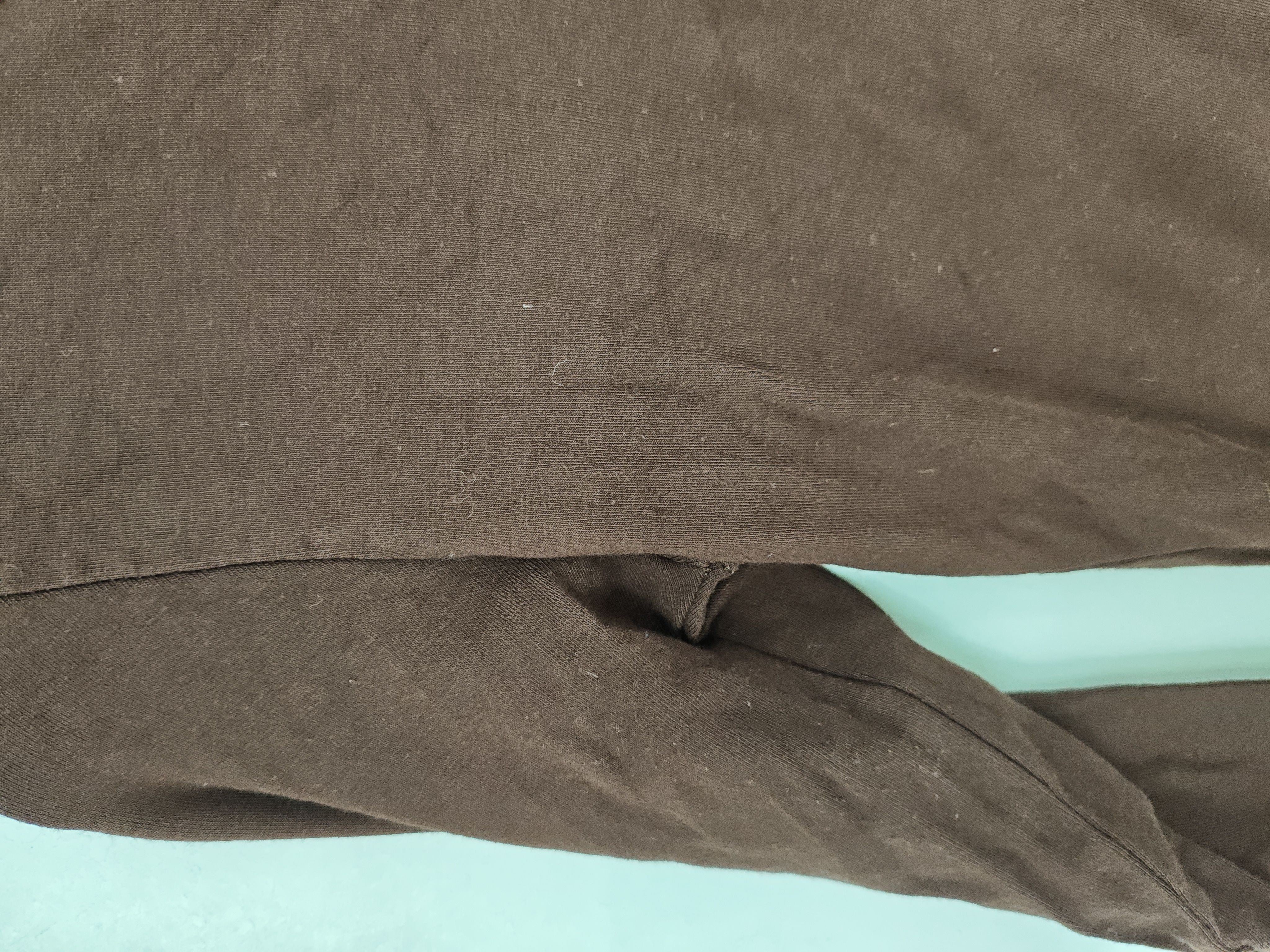 Diesel Women's Top S Brown Graphic 100% Cotton Long Sleeve Round Neck Basic - Image 5