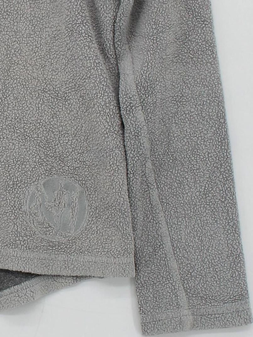 Diesel Women's Top S Grey 100% Cotton Long Sleeve Round Neck Basic - Image 4