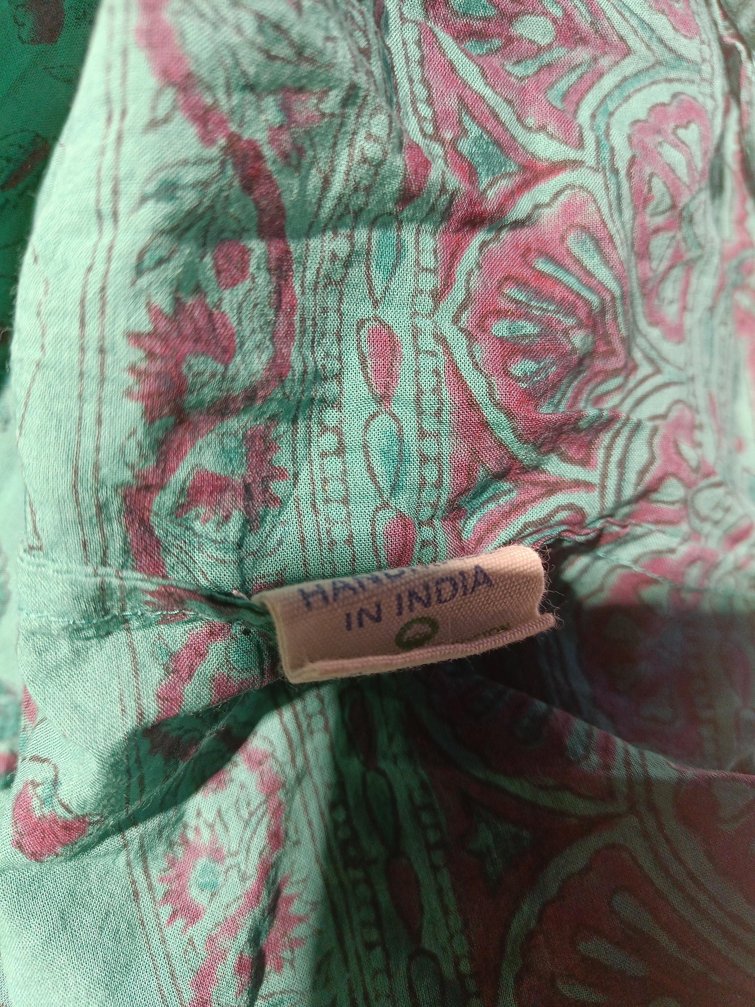 Dilli Grey Shirt Midi Dress UK14 in Green - Image 6