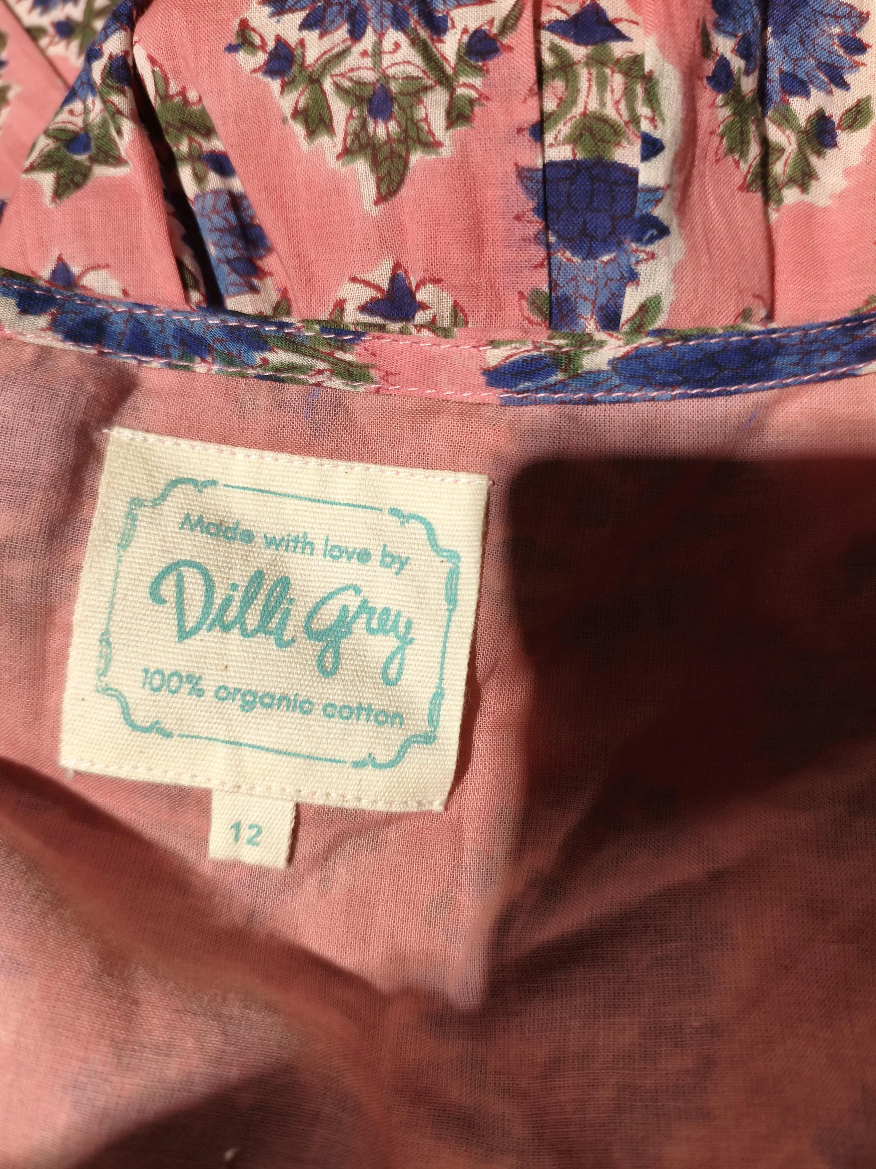 Dilli Grey T-Shirt Midi Dress UK12 in Pink - Image 6