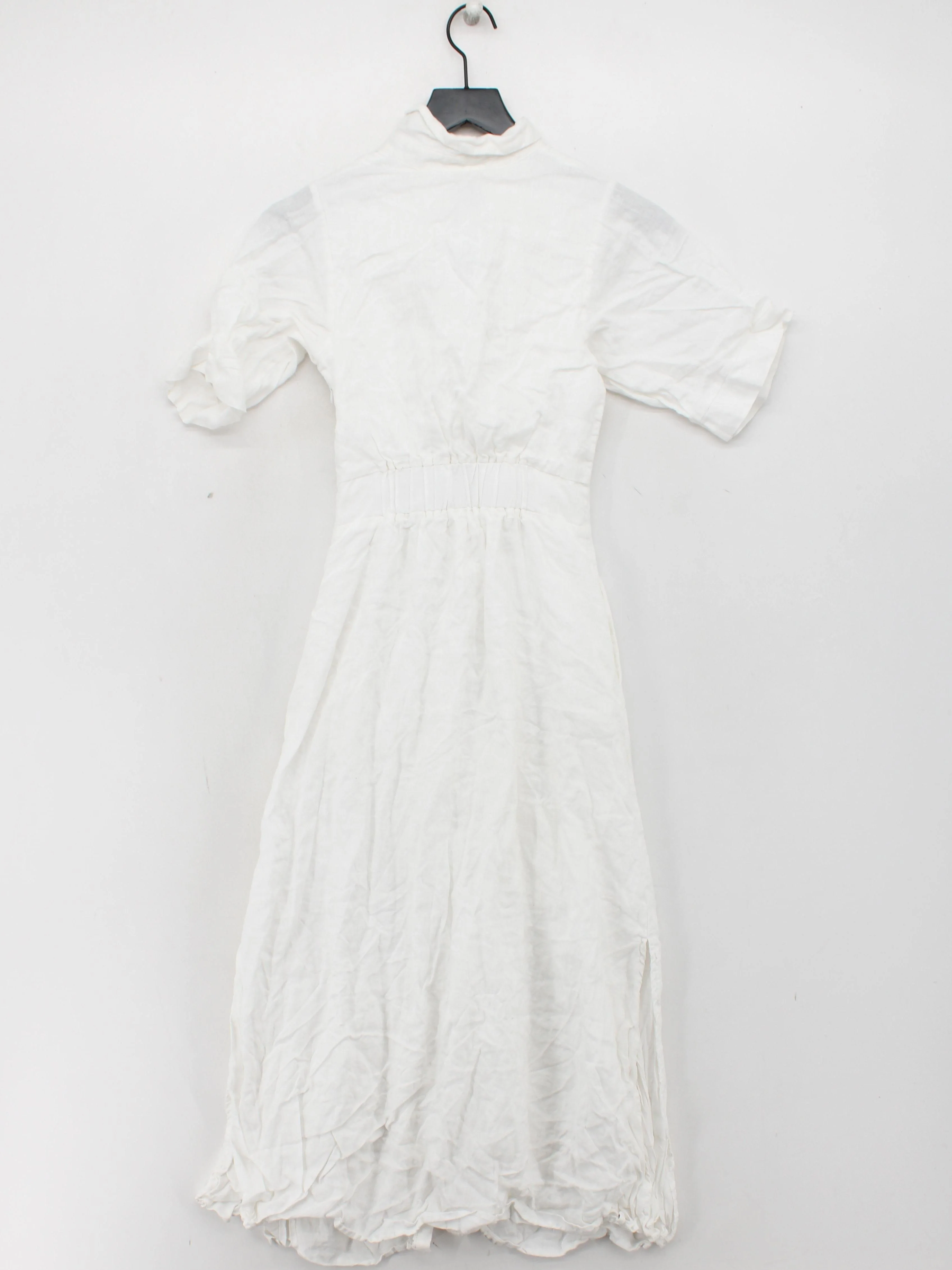 Dissh Shirt Maxi Dress UK6 in White - Image 2