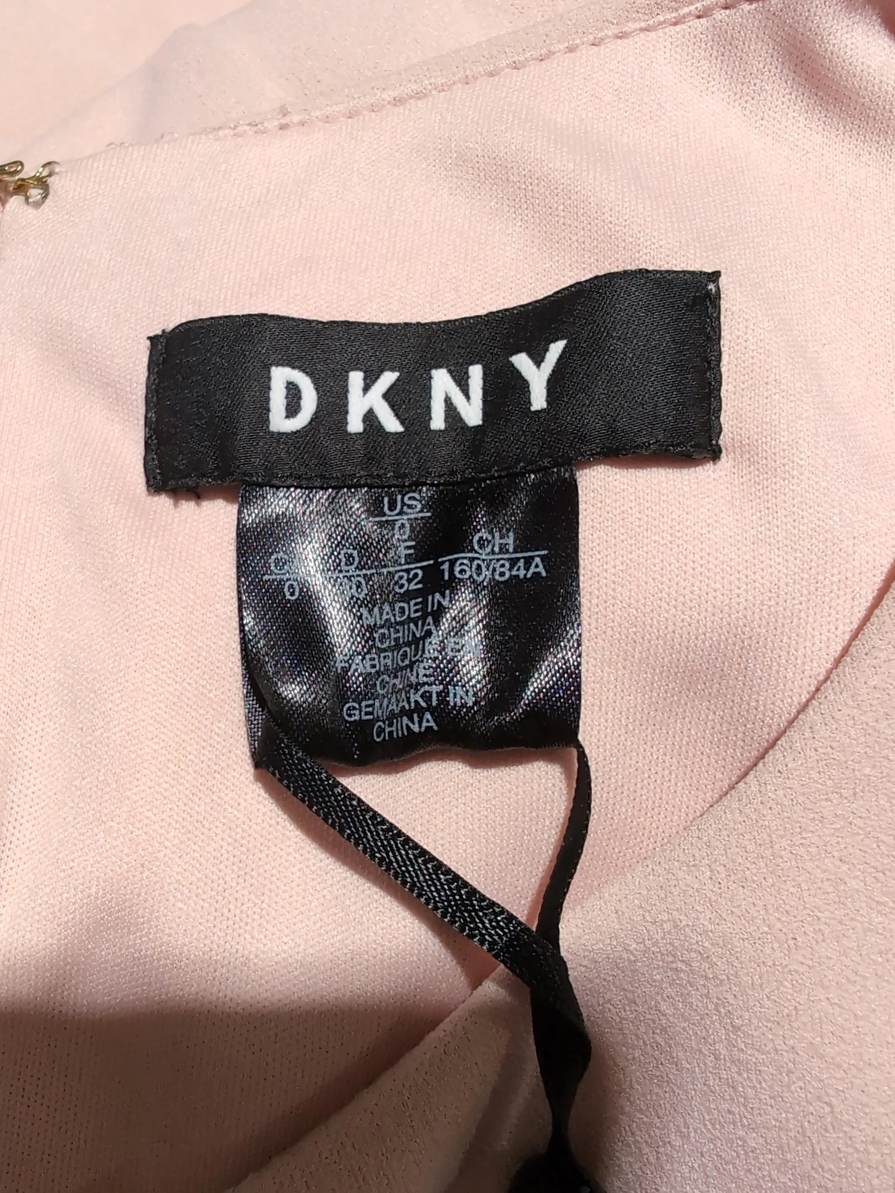DKNY Bodycon Midi Dress in Pink - Image 6