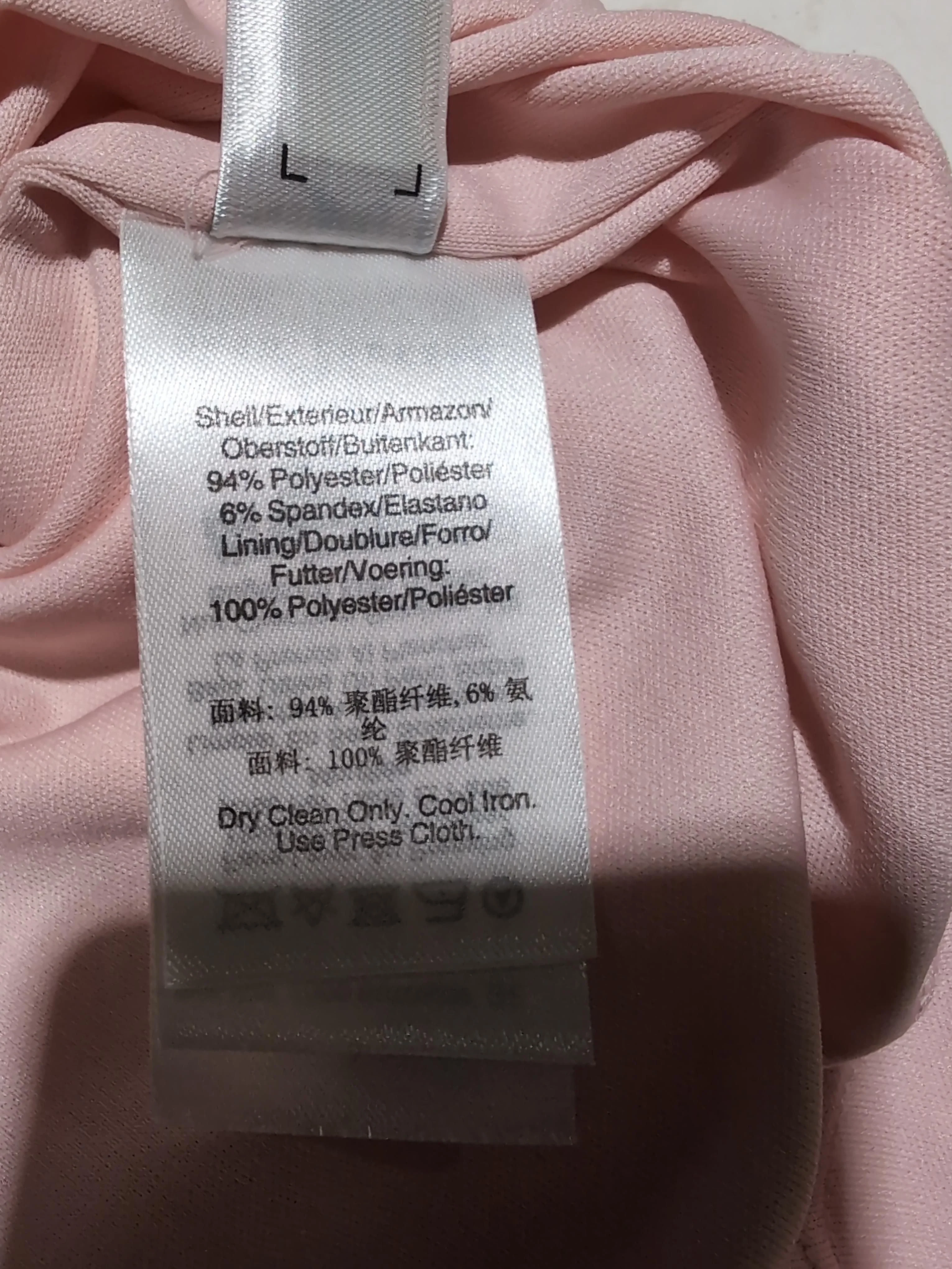 DKNY Bodycon Midi Dress in Pink - Image 7