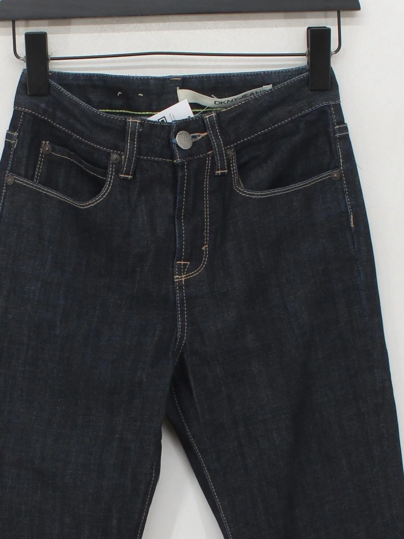 DKNY Men's Jeans XS Blue 100% Cotton Skinny - Image 3
