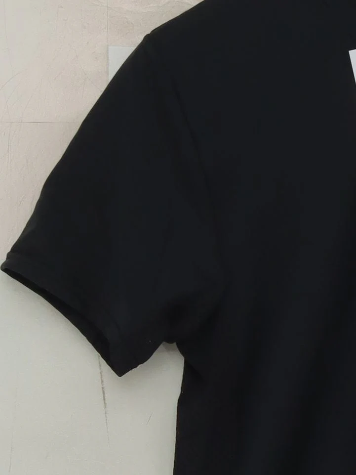 DKNY Men's Polo M Black 100% Other Basic - Image 4