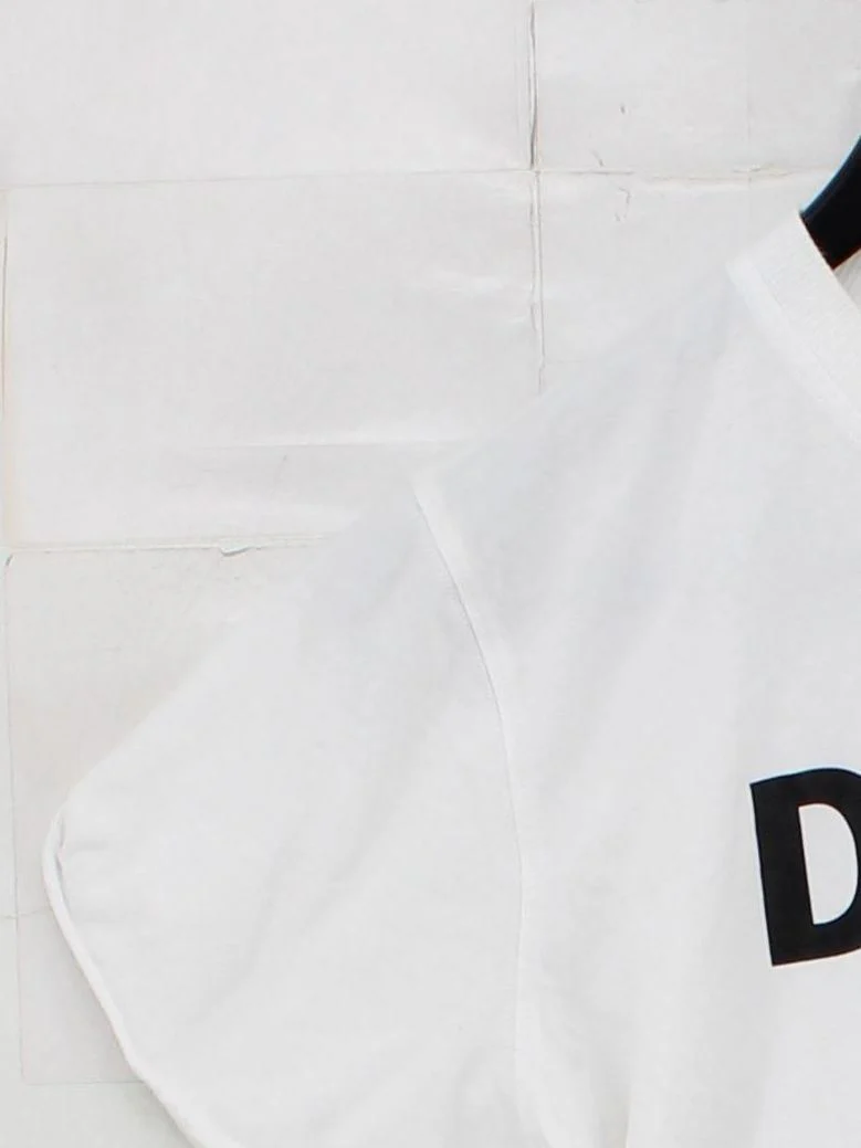 DKNY Men's T-Shirt S White Graphic 100% Cotton Basic - Image 4
