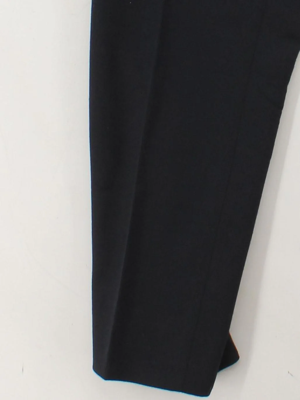 DKNY Men's Two Piece Suit Chest: 42 in Black Wool with Viscose, Acetate 2 Piece - Image 4