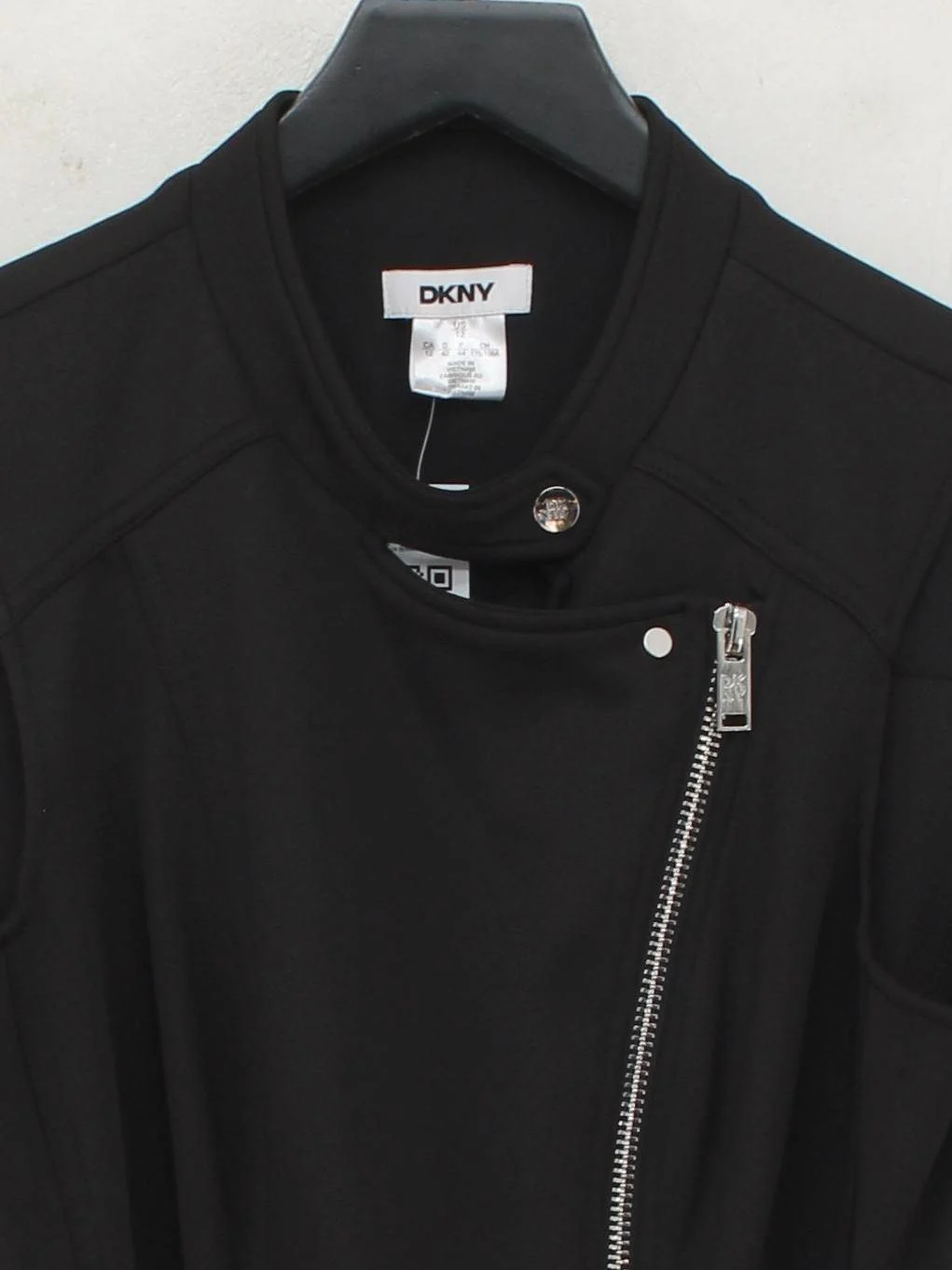 DKNY Shirt Midi Dress in Black - Image 3