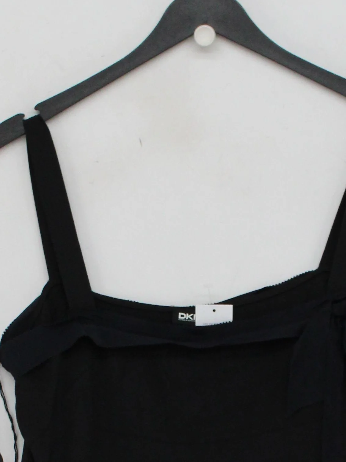 DKNY Slip Mini Dress UK10 in Black - Image 3