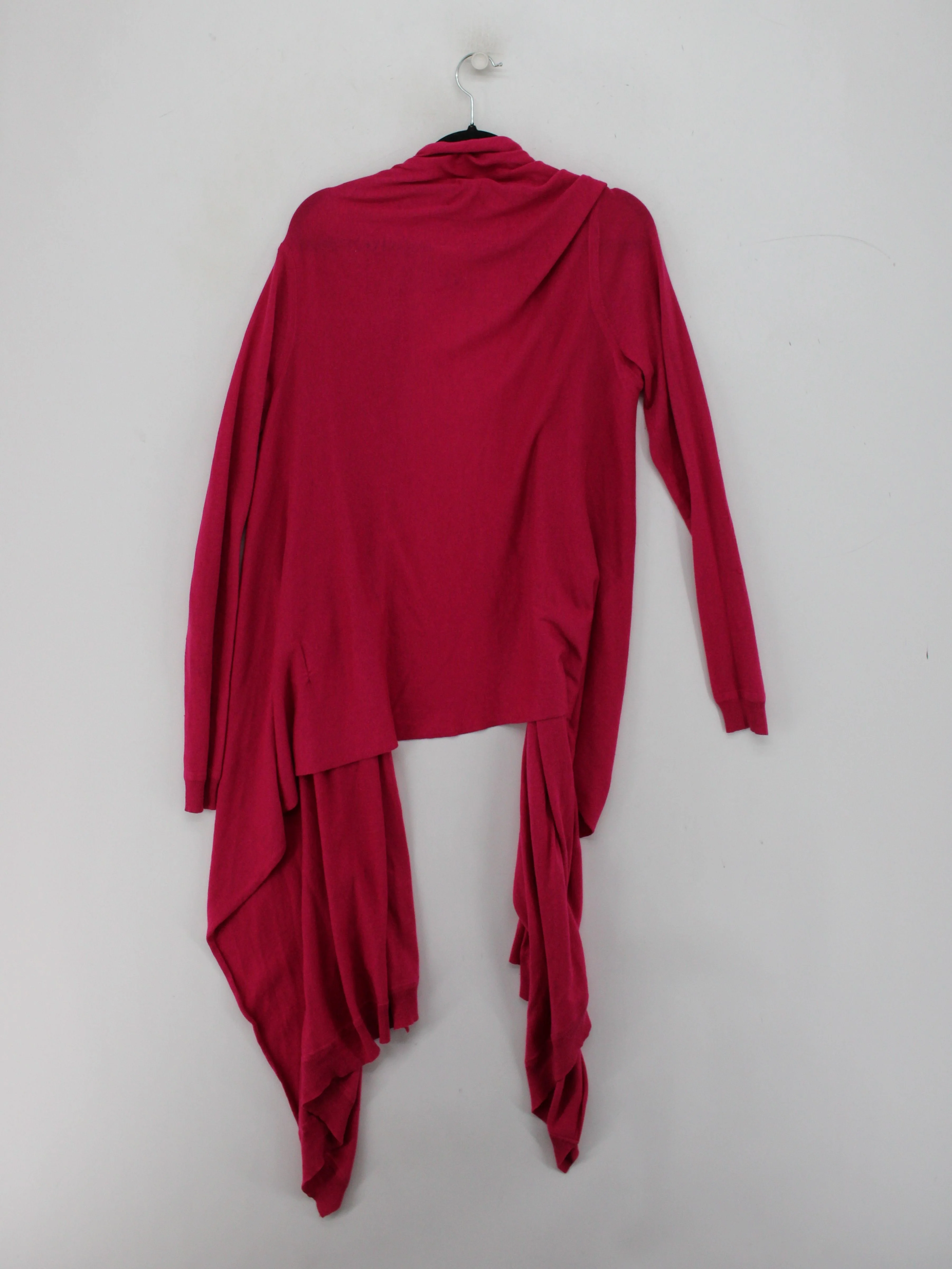 DKNY Women's Cardigan S Pink 100% Other V-Neck Cardigan - Image 2
