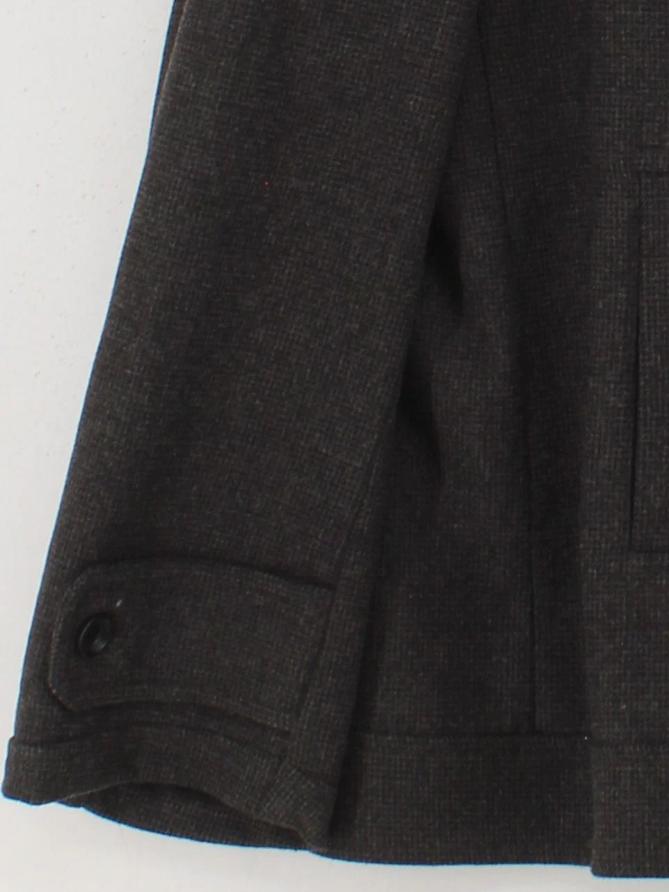 DKNY Women's Coat XL Grey Wool with Polyamide Overcoat - Image 4
