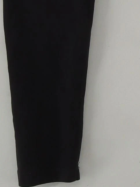 DKNY Women's Leggings M Black Cotton with Elastane Full length - Image 4