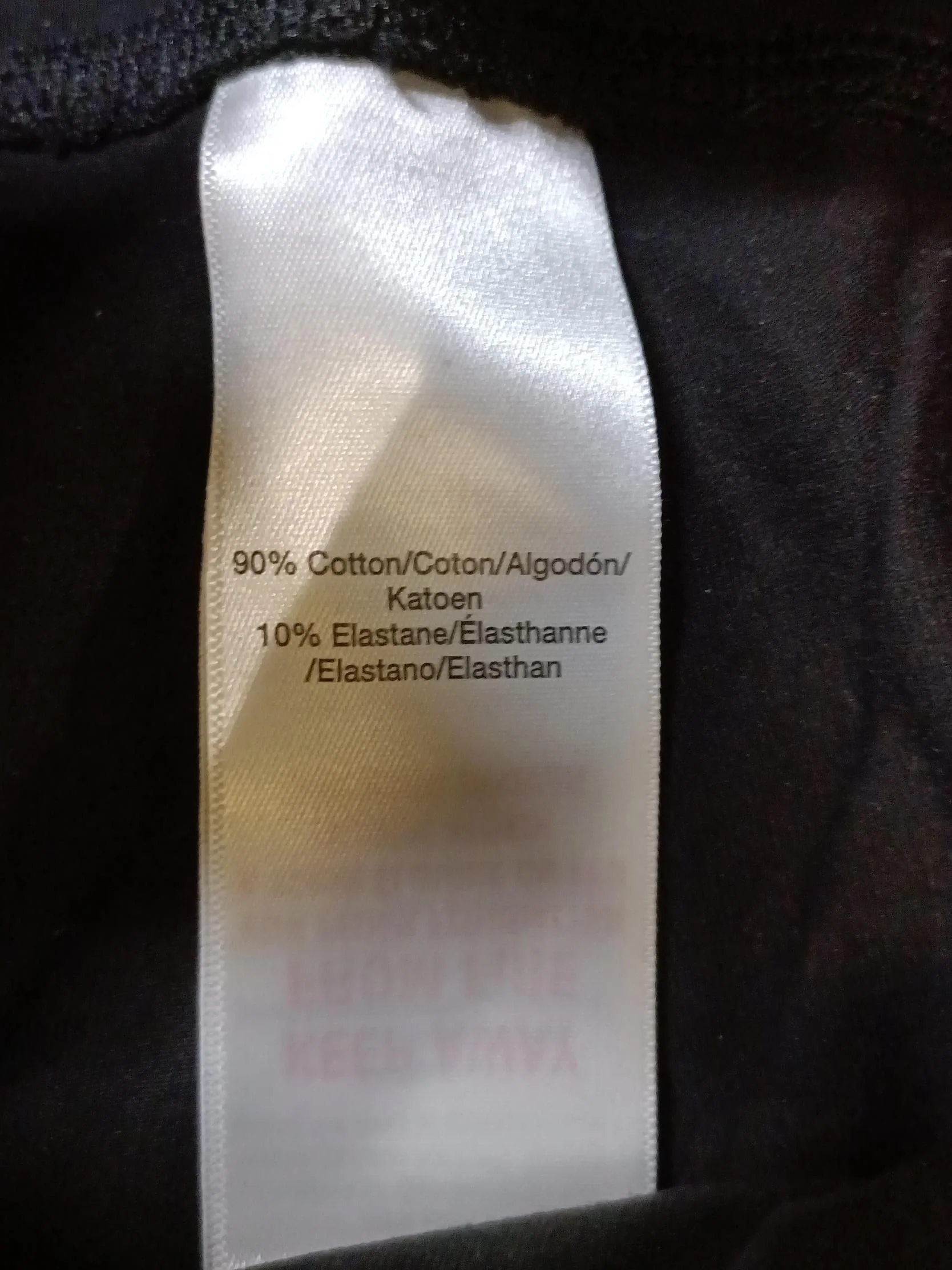 DKNY Women's Leggings XS Black Cotton with Elastane Full length - Image 6