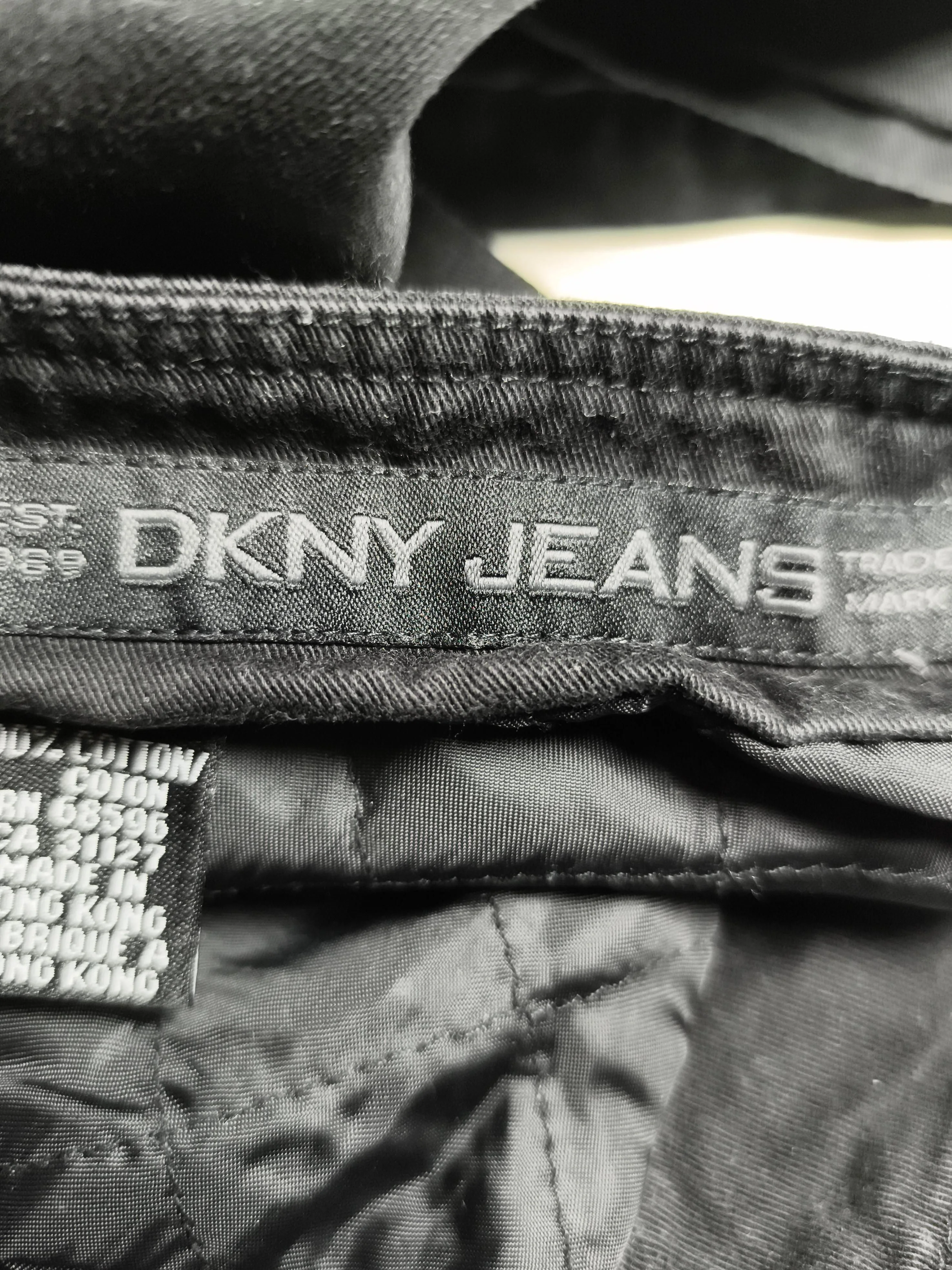 DKNY Women's Mini Skirt UK 10 Black 100% Cotton Short Mini - Image 6