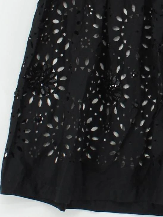 DKNY Women's Mini Skirt XXS Black 100% Other Short Mini - Image 4