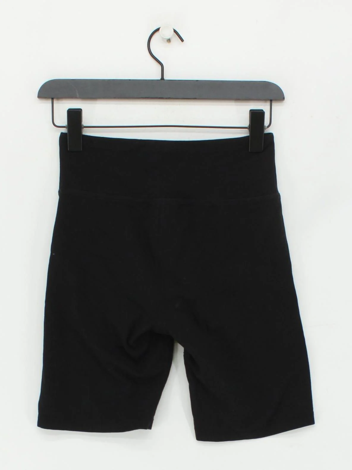 DKNY Women's Shorts S Black Cotton with Elastane Sweat - Image 2