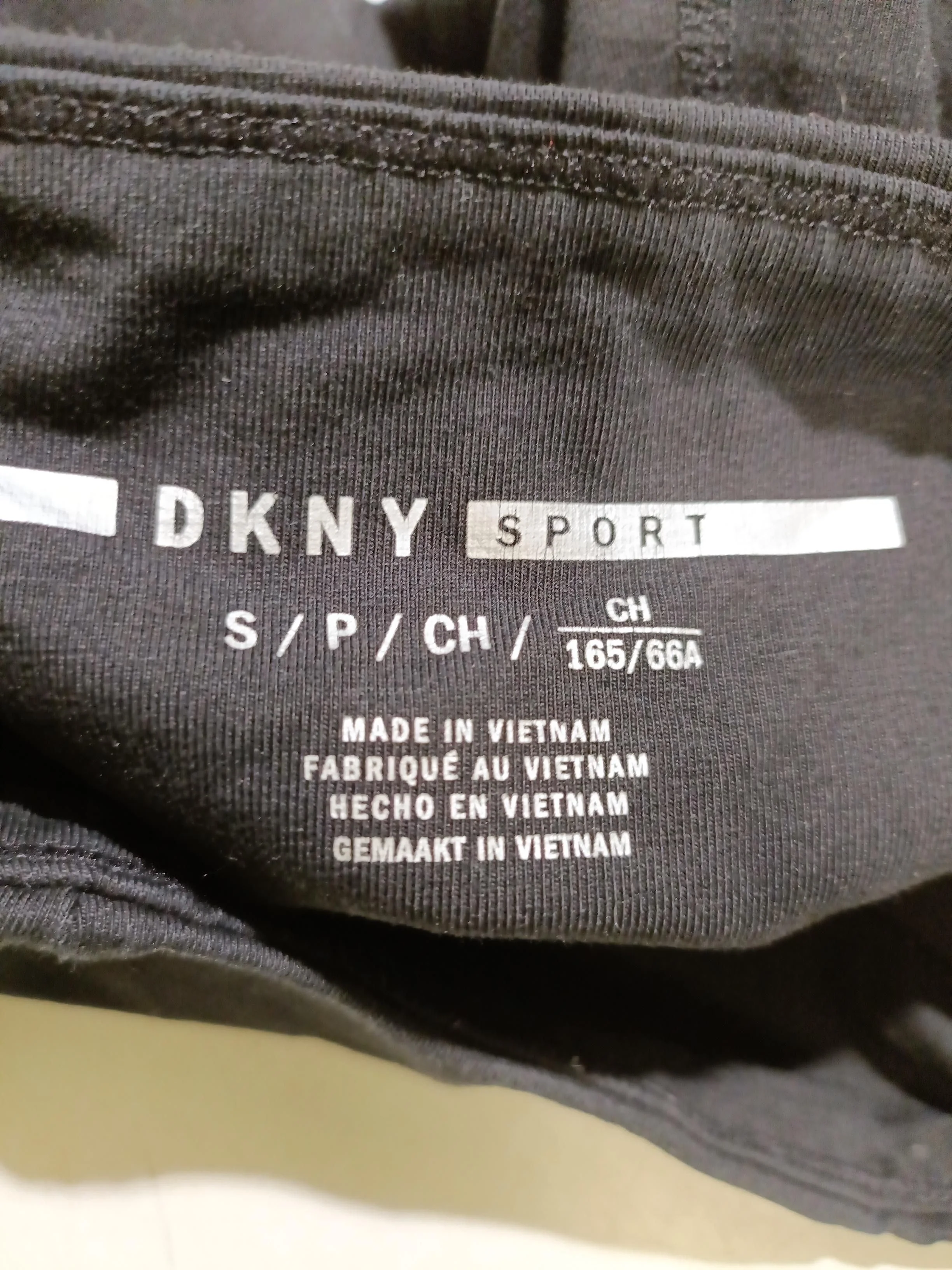 DKNY Women's Shorts S Black Cotton with Elastane Sweat - Image 5