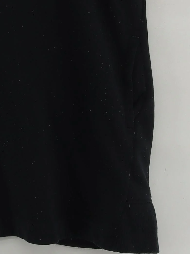 DKNY Women's T-Shirt XL Black Cotton with Polyester, Elastane Basic - Image 4