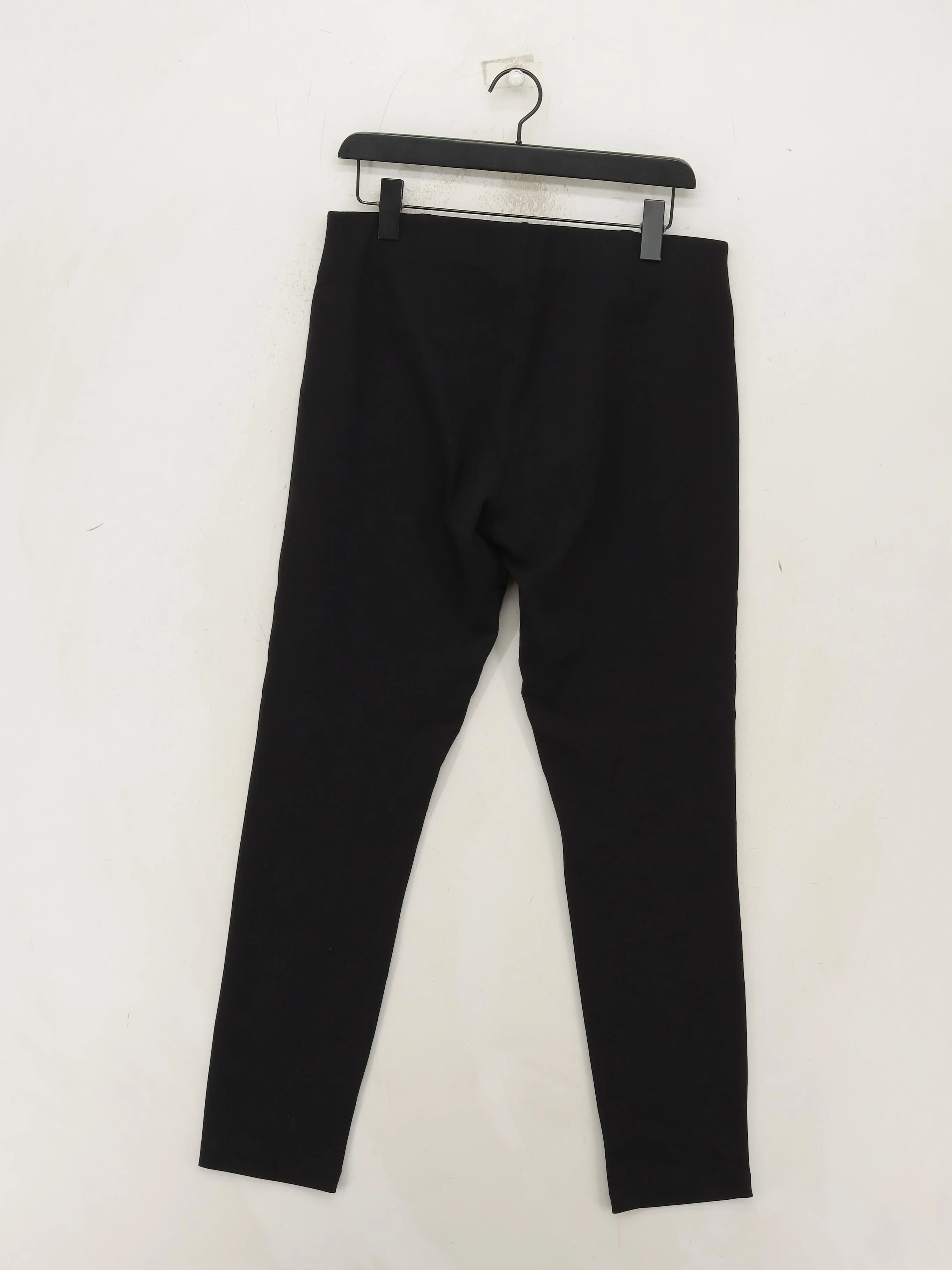 DKNY Women's Trousers M Black Viscose - Image 2