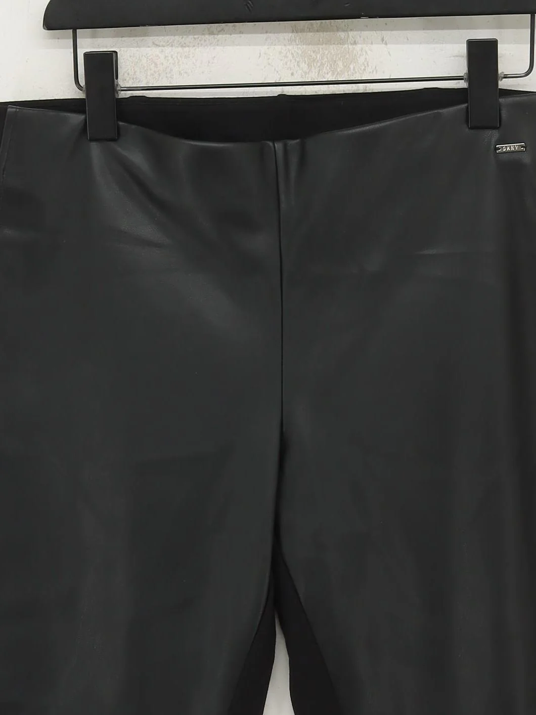 DKNY Women's Trousers M Black Viscose - Image 3