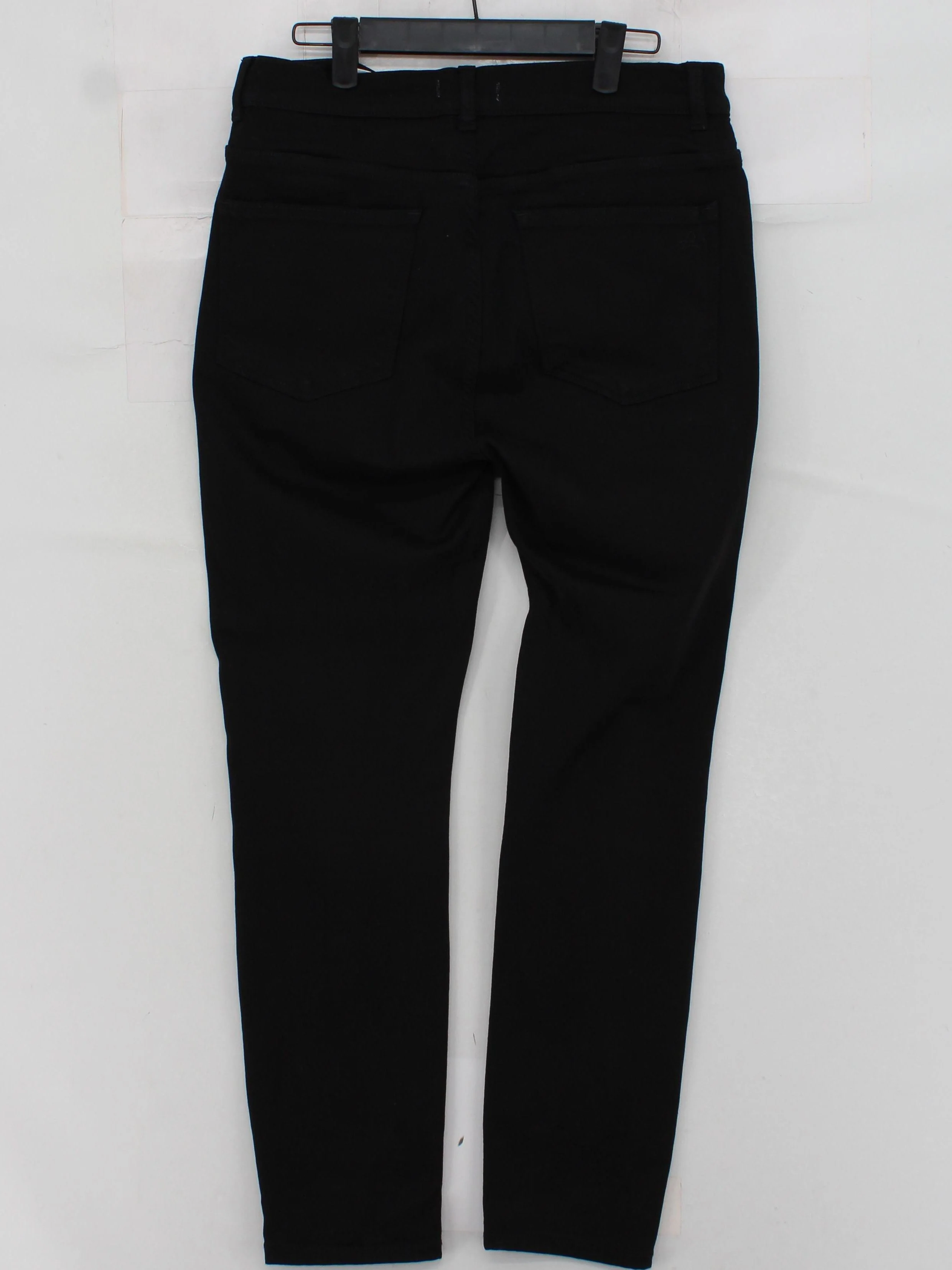 DL1961 Men's Trousers W 31 in Black Lyocell Modal with Cotton Straight Chino - Image 2