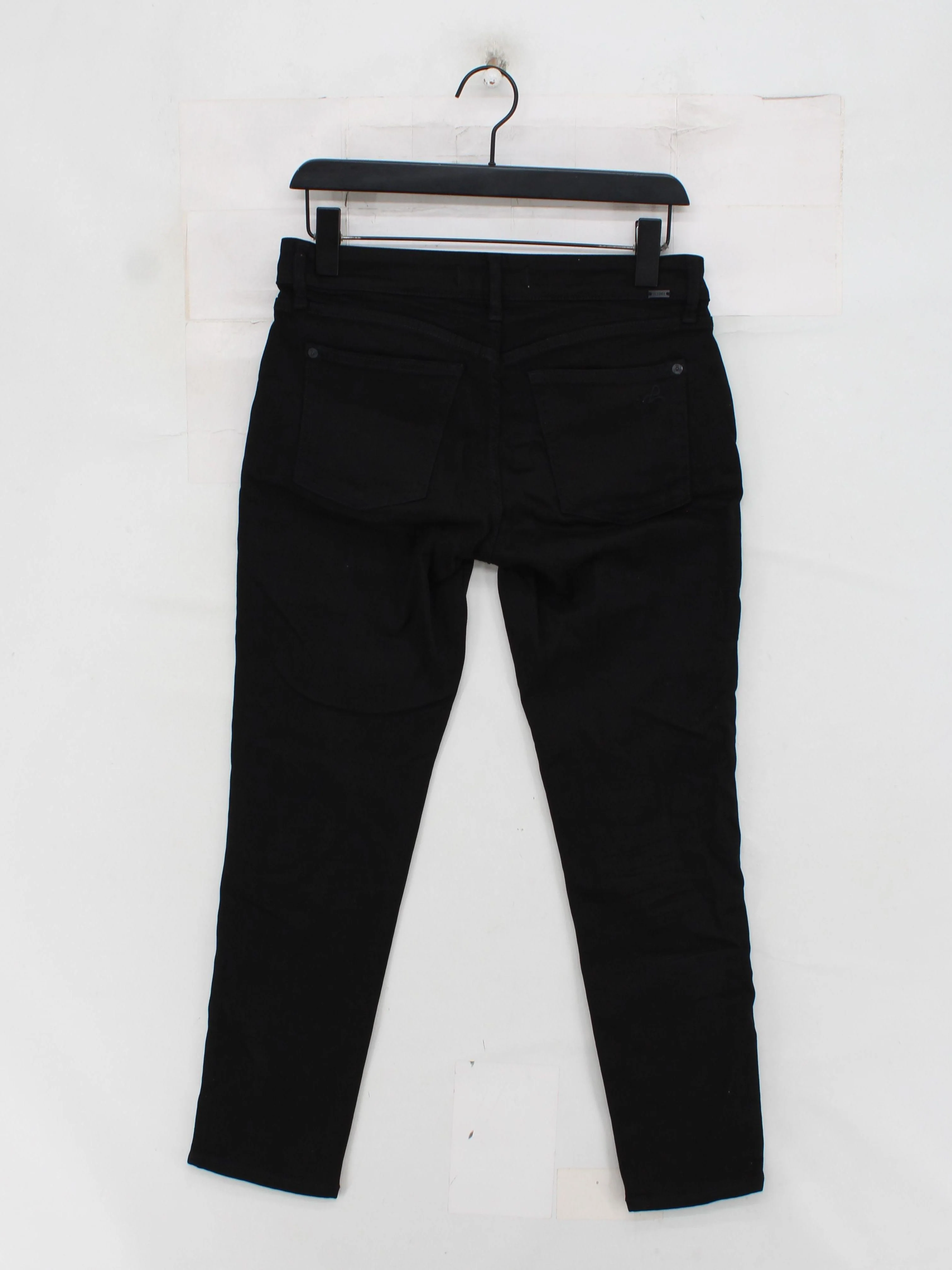 DL1961 Women's Jeans W 28 in Black 100% Cotton Skinny - Image 2