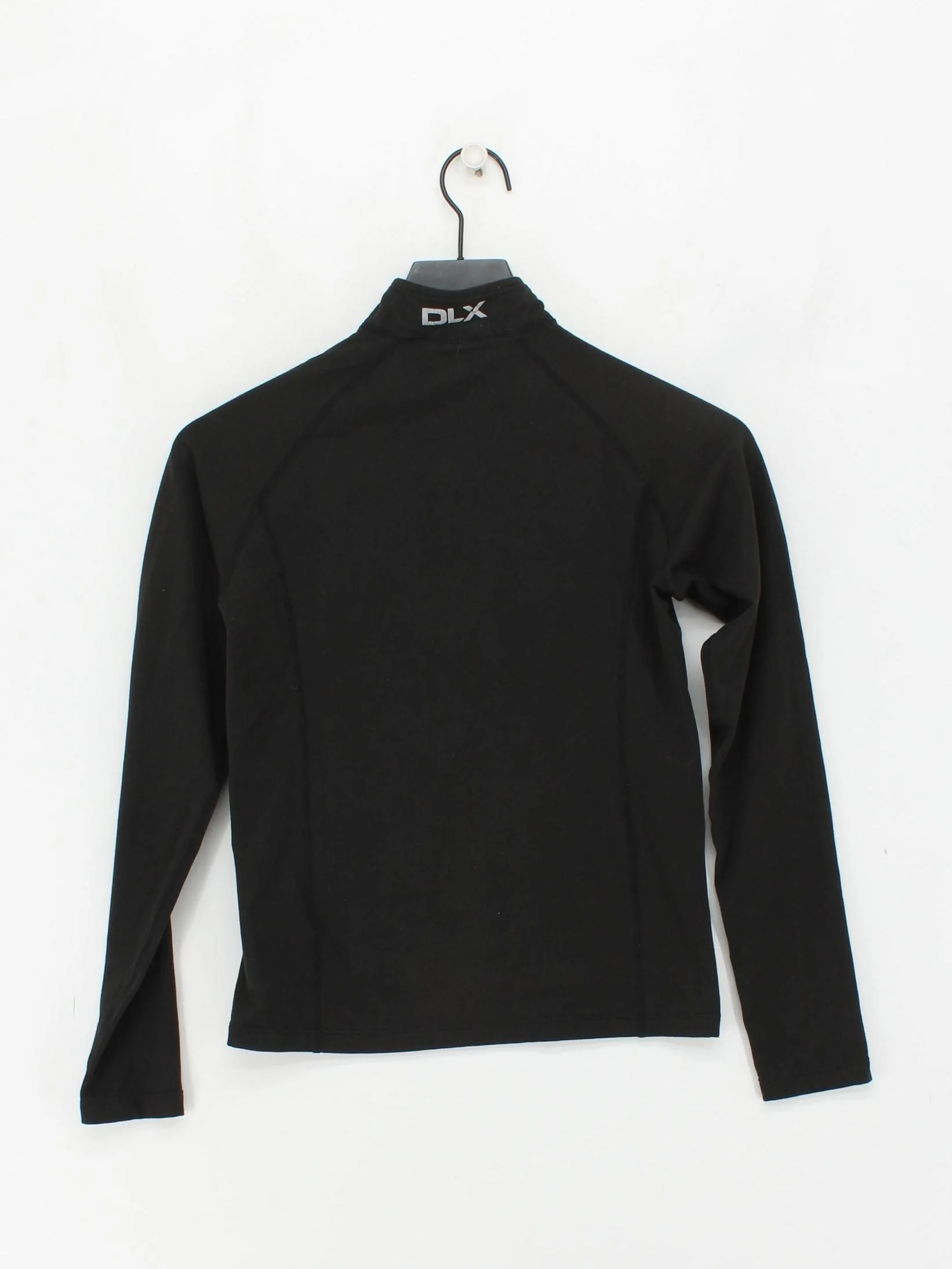 DLX Women's Hoodie XXS Black Polyester with Elastane Pullover - Image 2