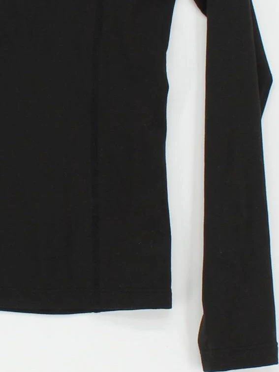 DLX Women's Hoodie XXS Black Polyester with Elastane Pullover - Image 4