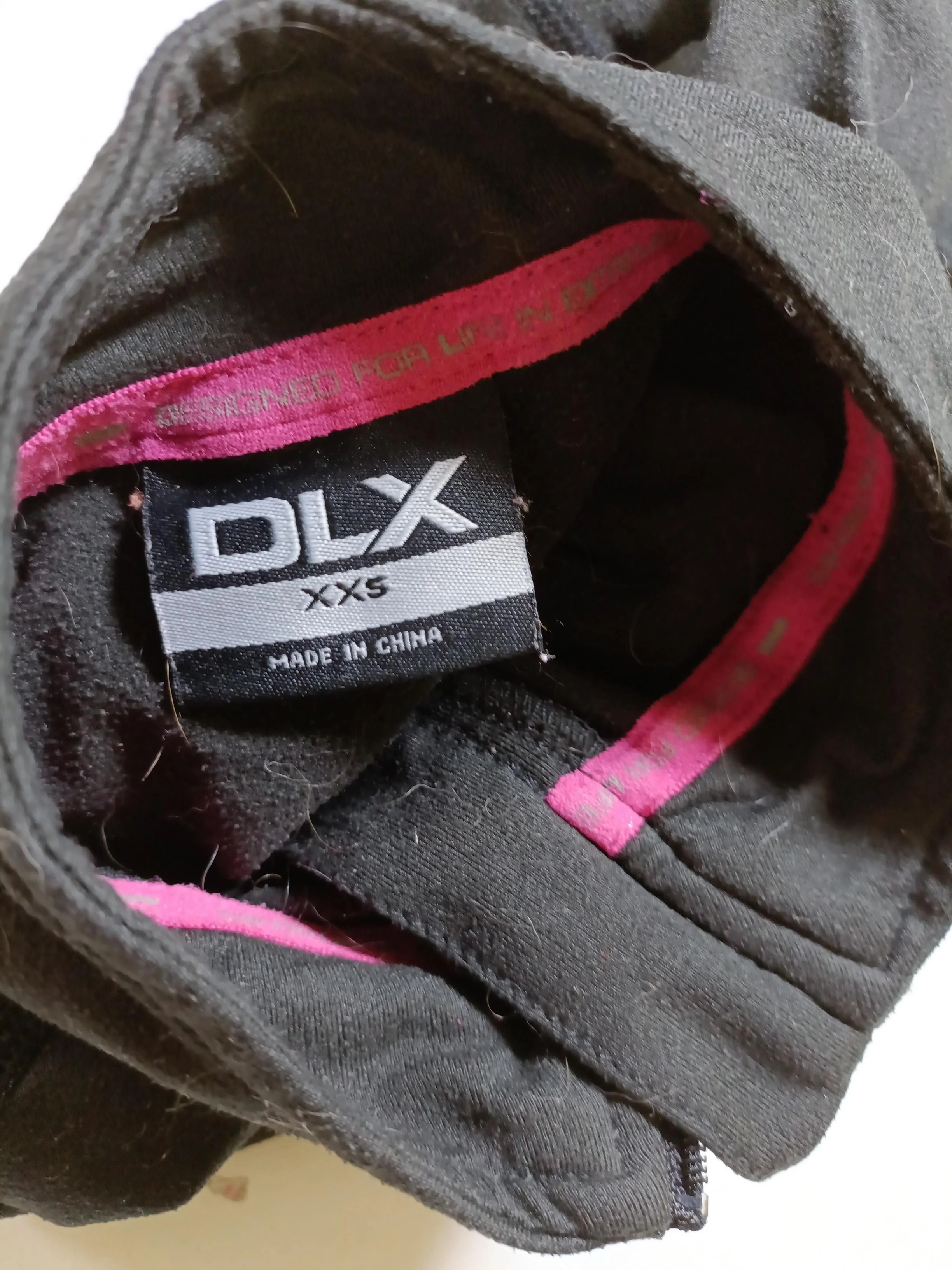 DLX Women's Hoodie XXS Black Polyester with Elastane Pullover - Image 7