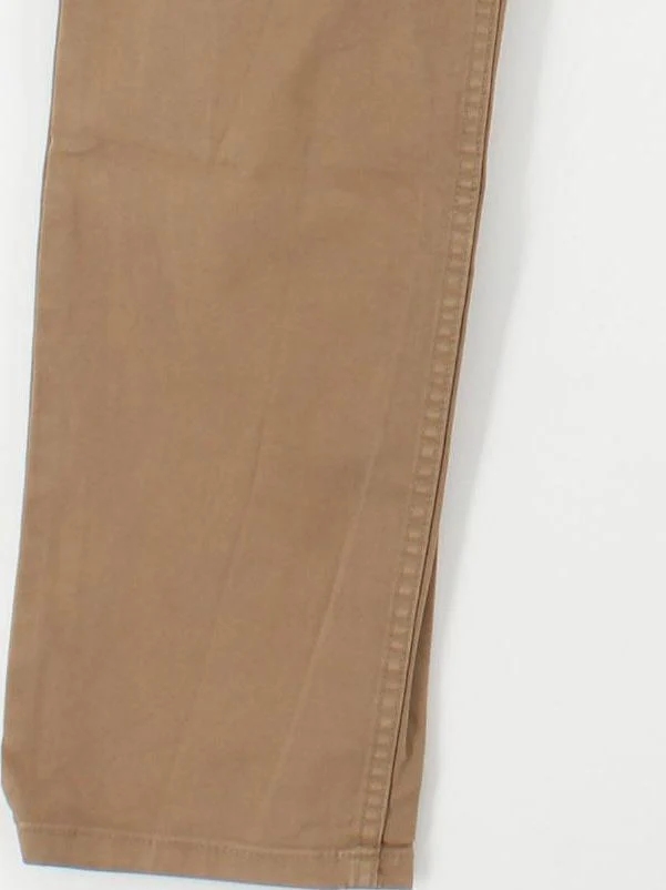 DOCKERS Men's Trousers W 32 in Tan Cotton with Elastane Straight Chino - Image 4