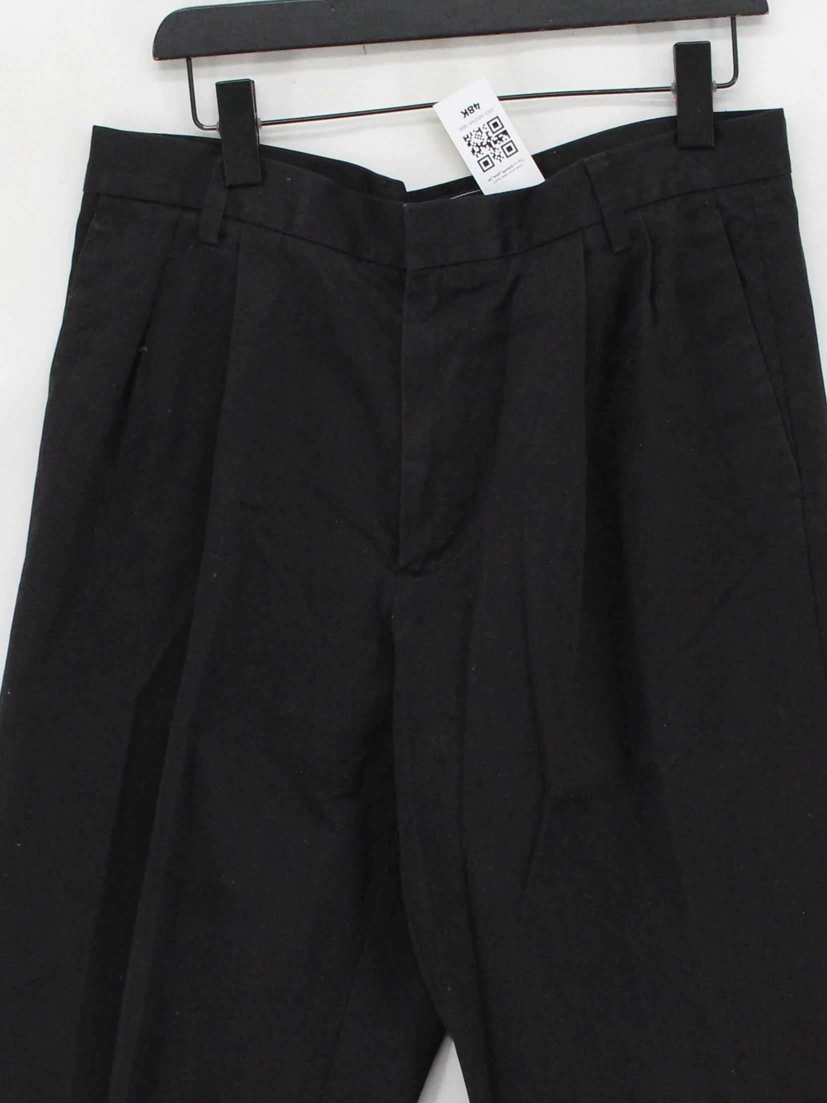 DOCKERS Men's Trousers W 34 in; L 34 in Black 100% Cotton Straight Chino - Image 3