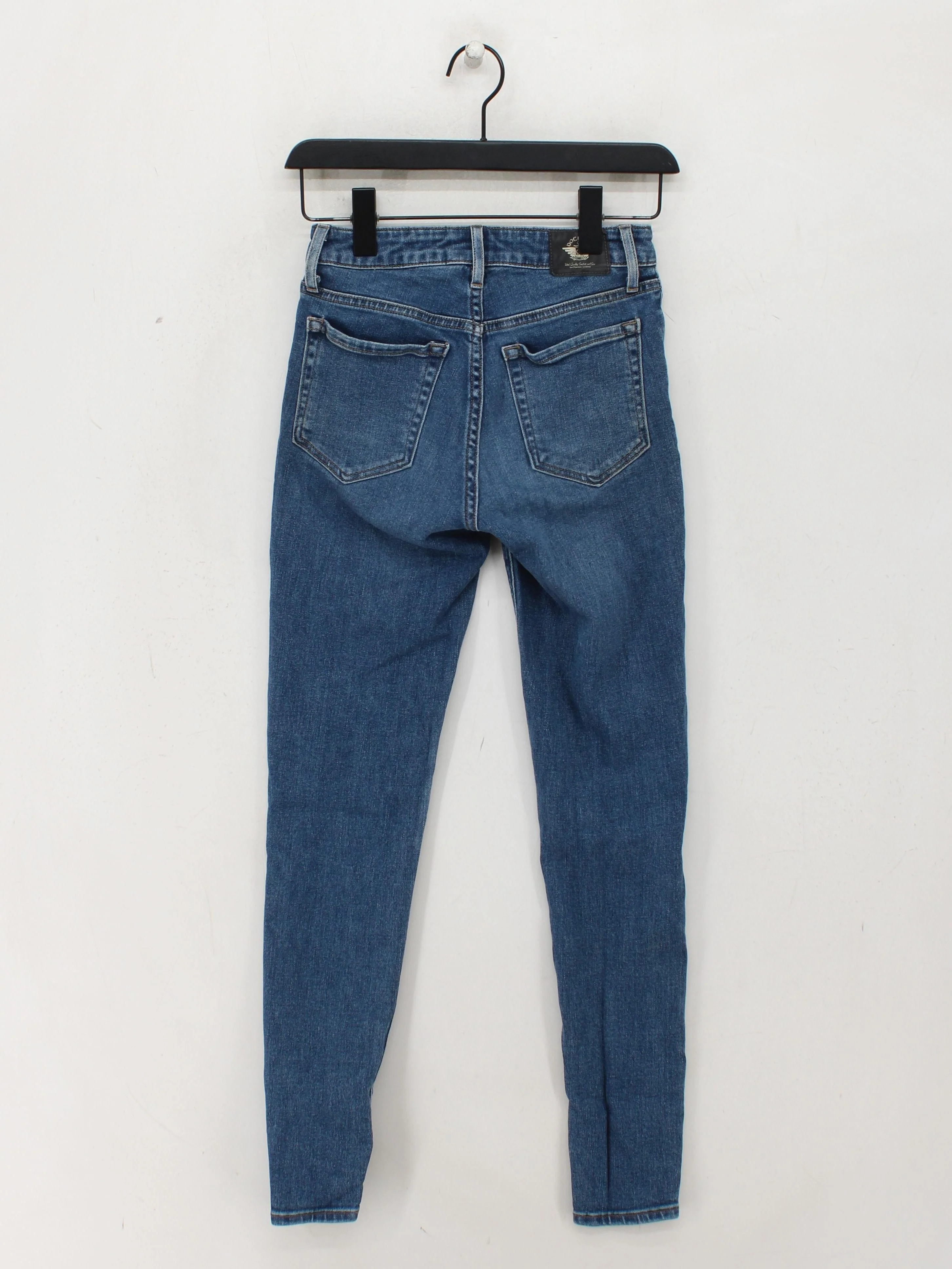 DOCKERS Women's Jeans W 24 in Blue Cotton with Elastane Skinny - Image 2
