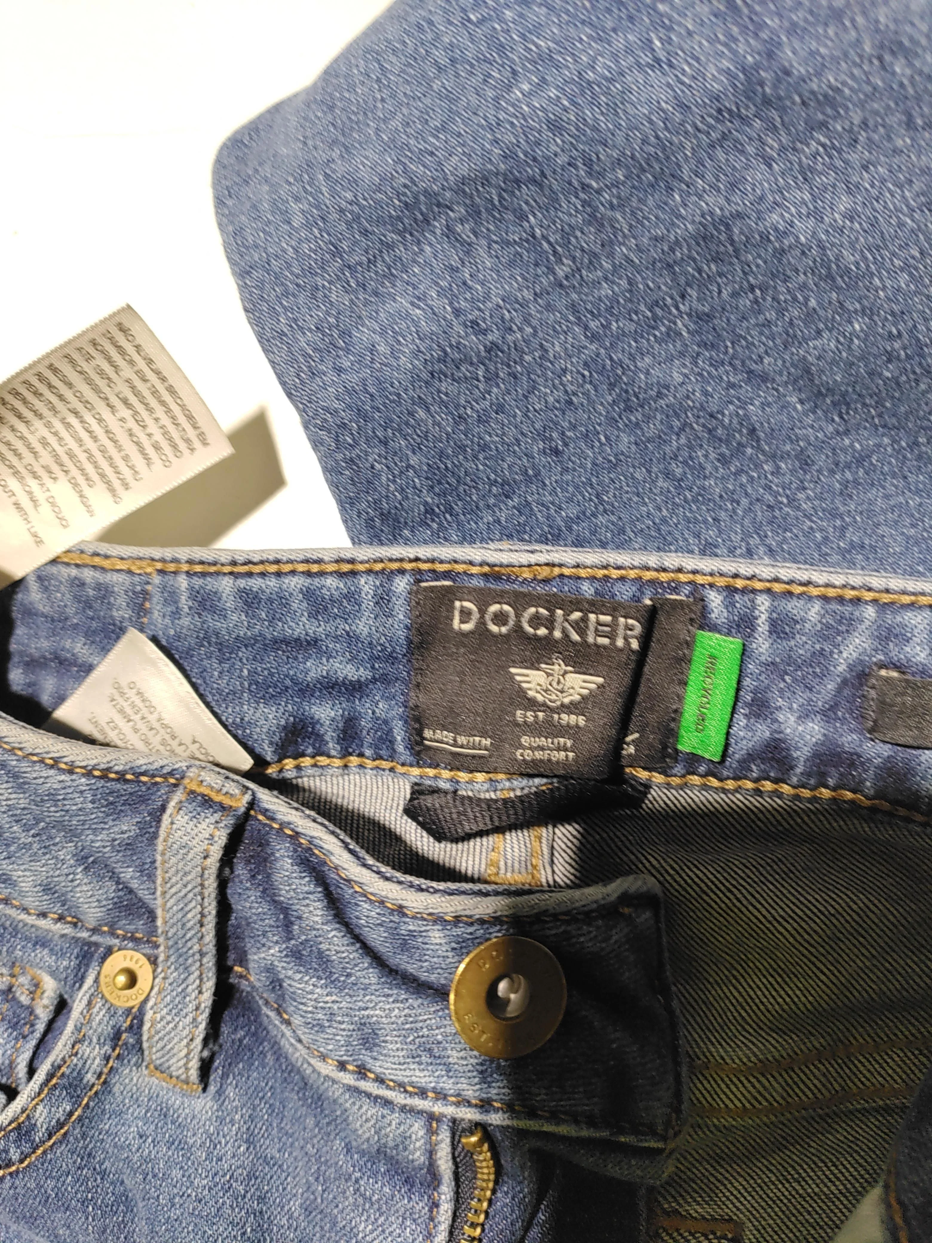 DOCKERS Women's Jeans W 24 in Blue Cotton with Elastane Skinny - Image 6