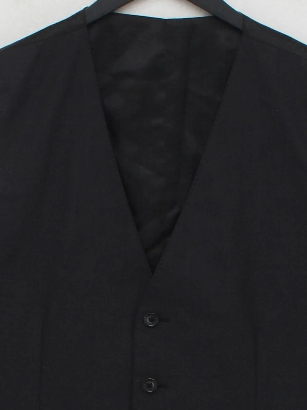 Dolce & Gabbana Men's Coat M Black Wool with Elastane, Viscose, Acetate Overcoat - Image 3