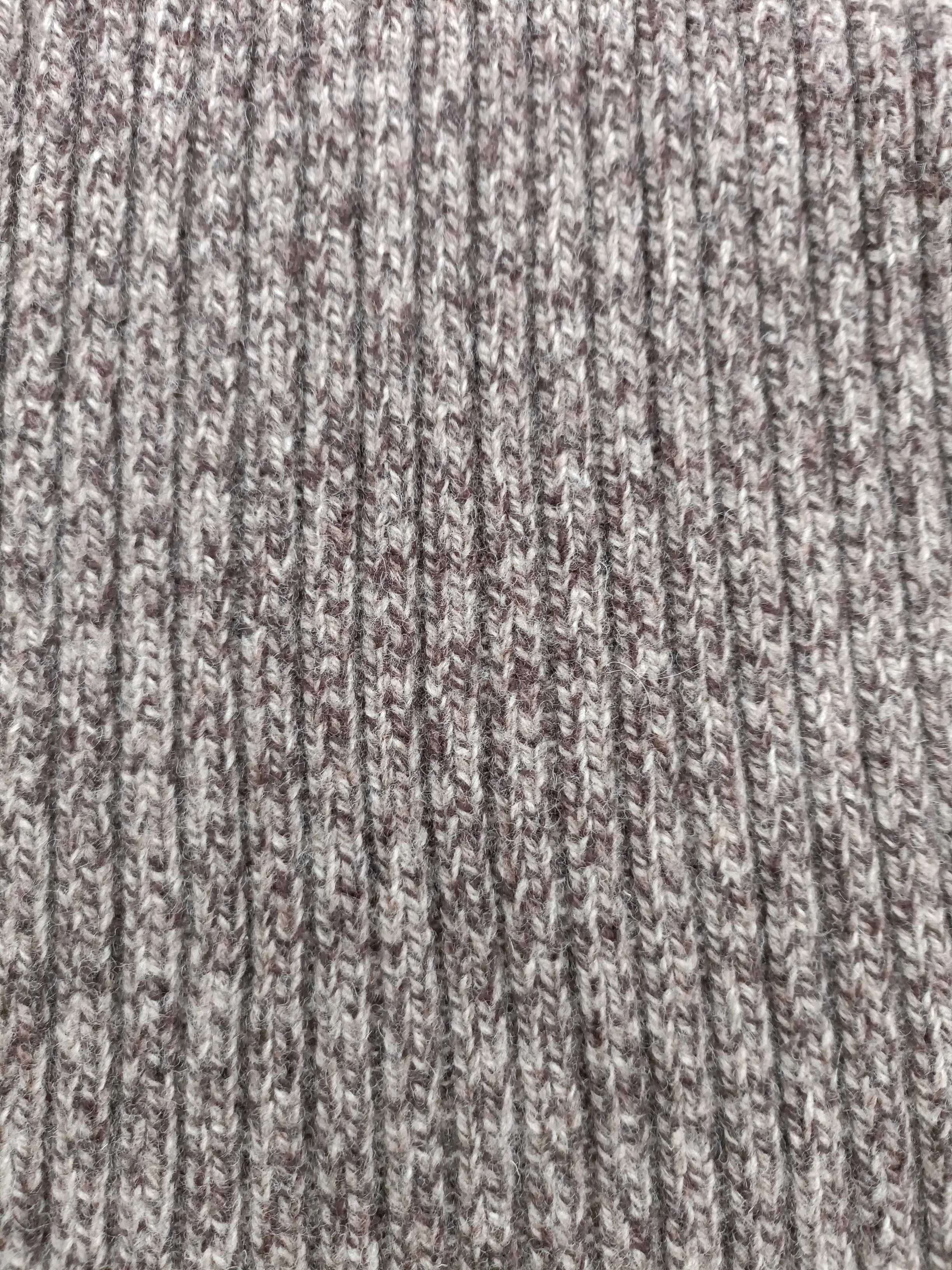 Dolce & Gabbana Men's Scarf Brown Wool with Polyamide Scarf - Image 3