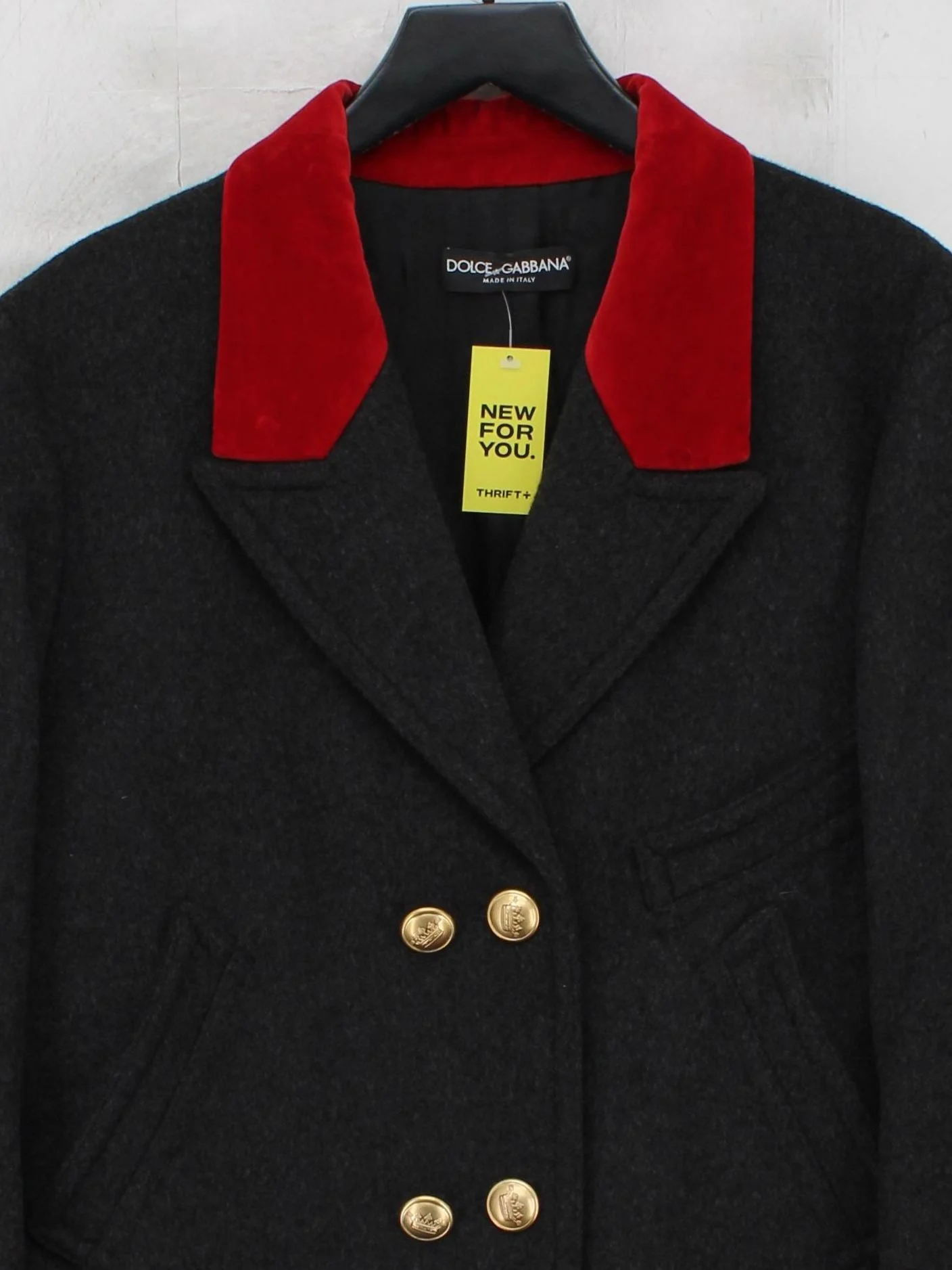 Dolce & Gabbana Overcoat jacket grey - Image 3