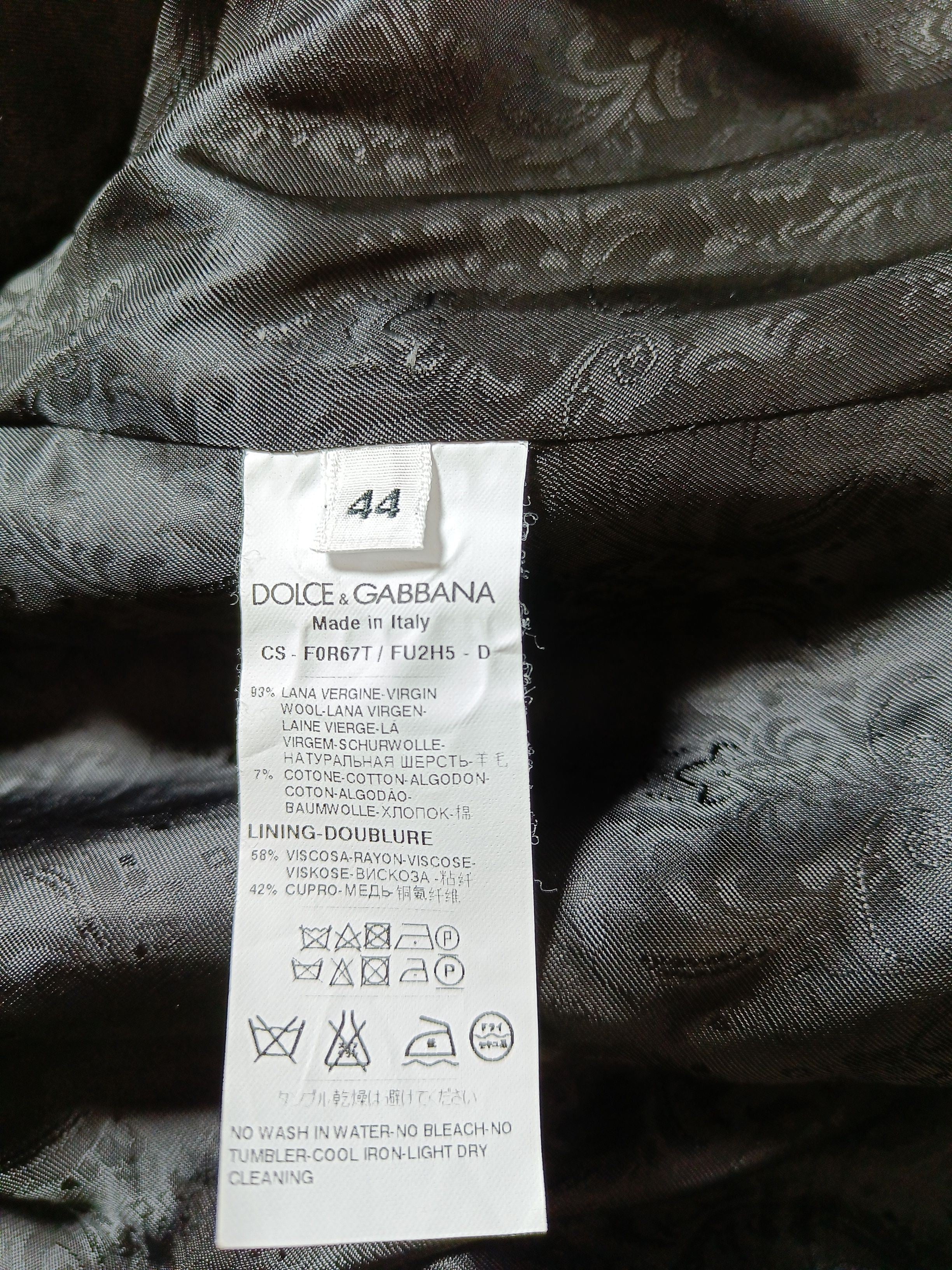 Dolce & Gabbana Overcoat jacket grey - Image 6
