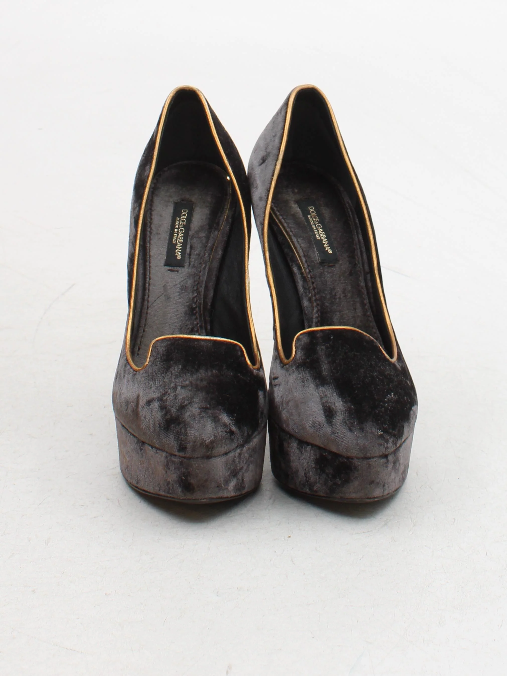Dolce & Gabbana Women's Heels UK 4 Black 100% Other Platform - Image 2