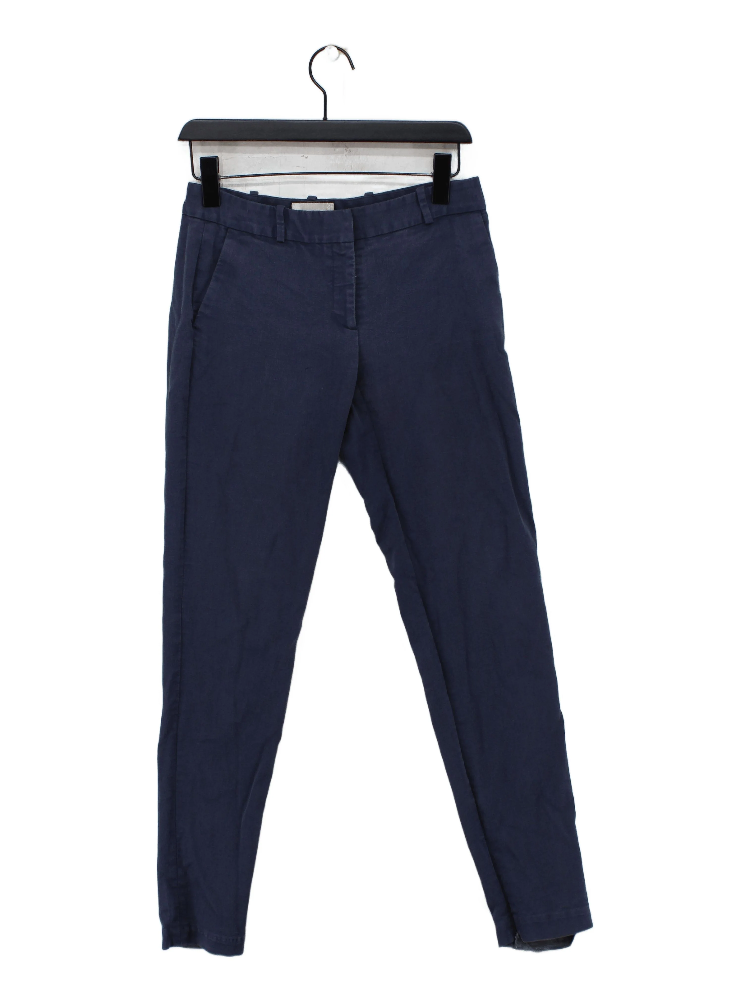 Dolce & Gabbana Women's Trousers UK 14 Blue Cotton