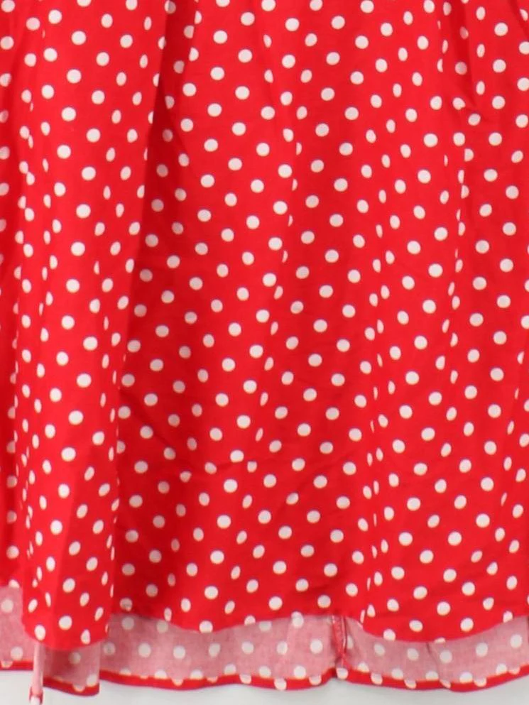 Dolly and Dotty Skater Midi Dress UK22 in Red - Image 4