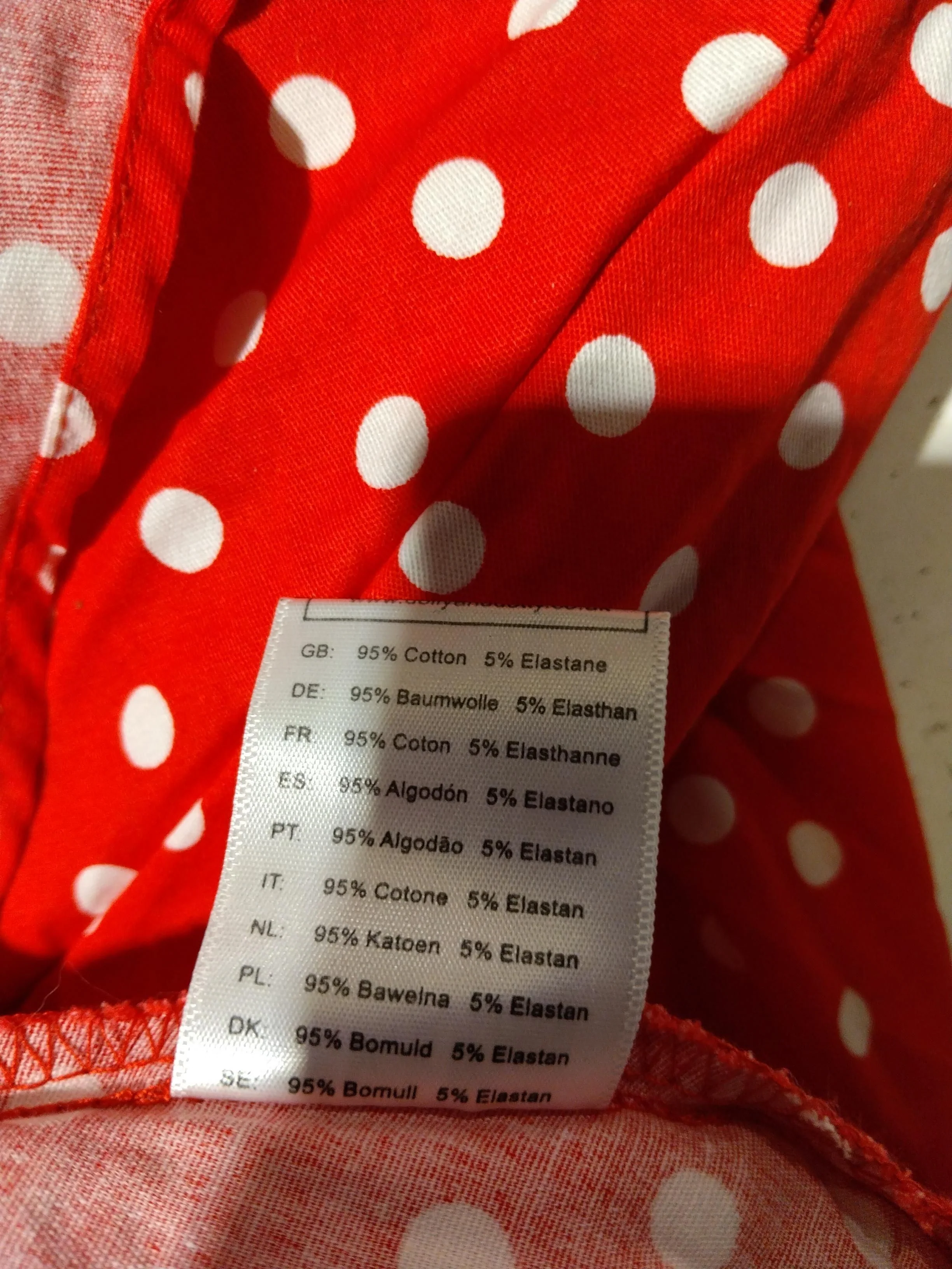 Dolly and Dotty Skater Midi Dress UK22 in Red - Image 6