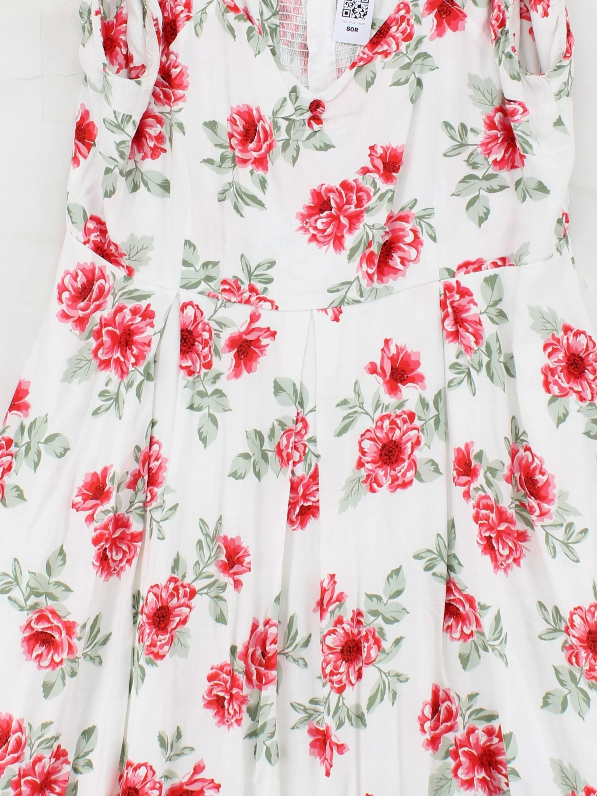 Dolly and Dotty Skater Midi Dress UK22 in White - Image 3