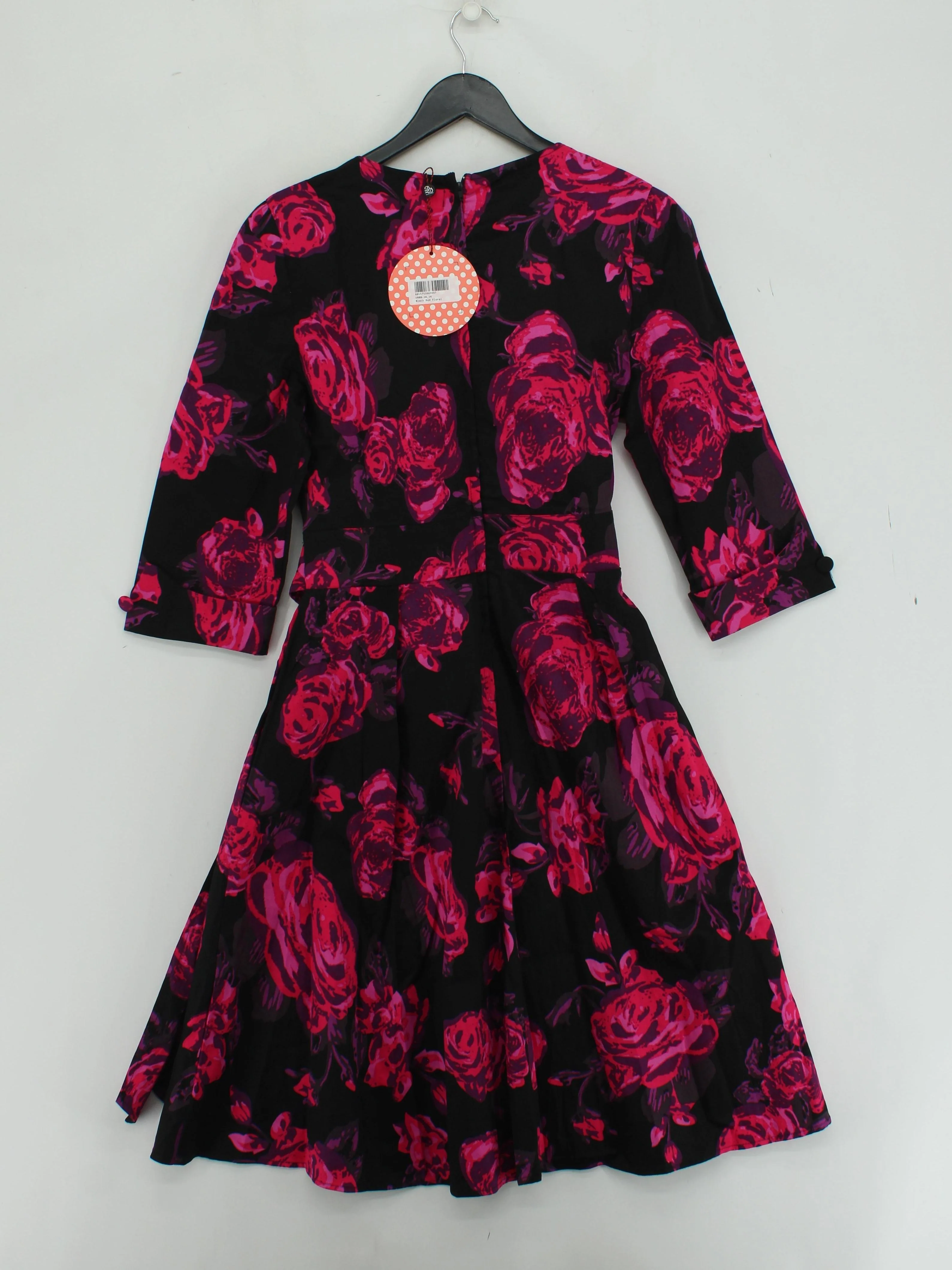 Dolly and Dotty Wrap Mini Dress UK16 in Black - Image 2